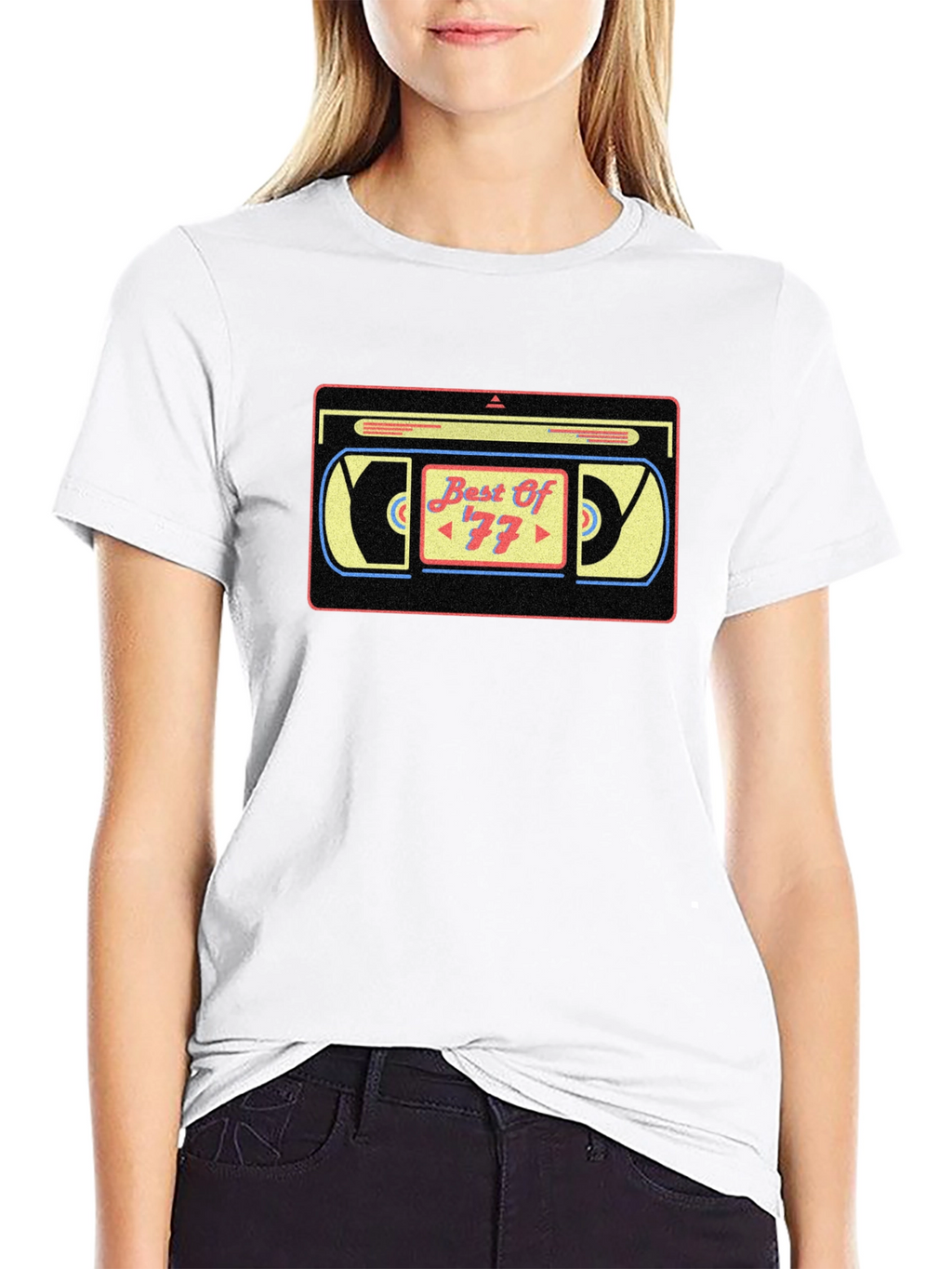 Best of 77 Retro VHS Tape Graphic Tee