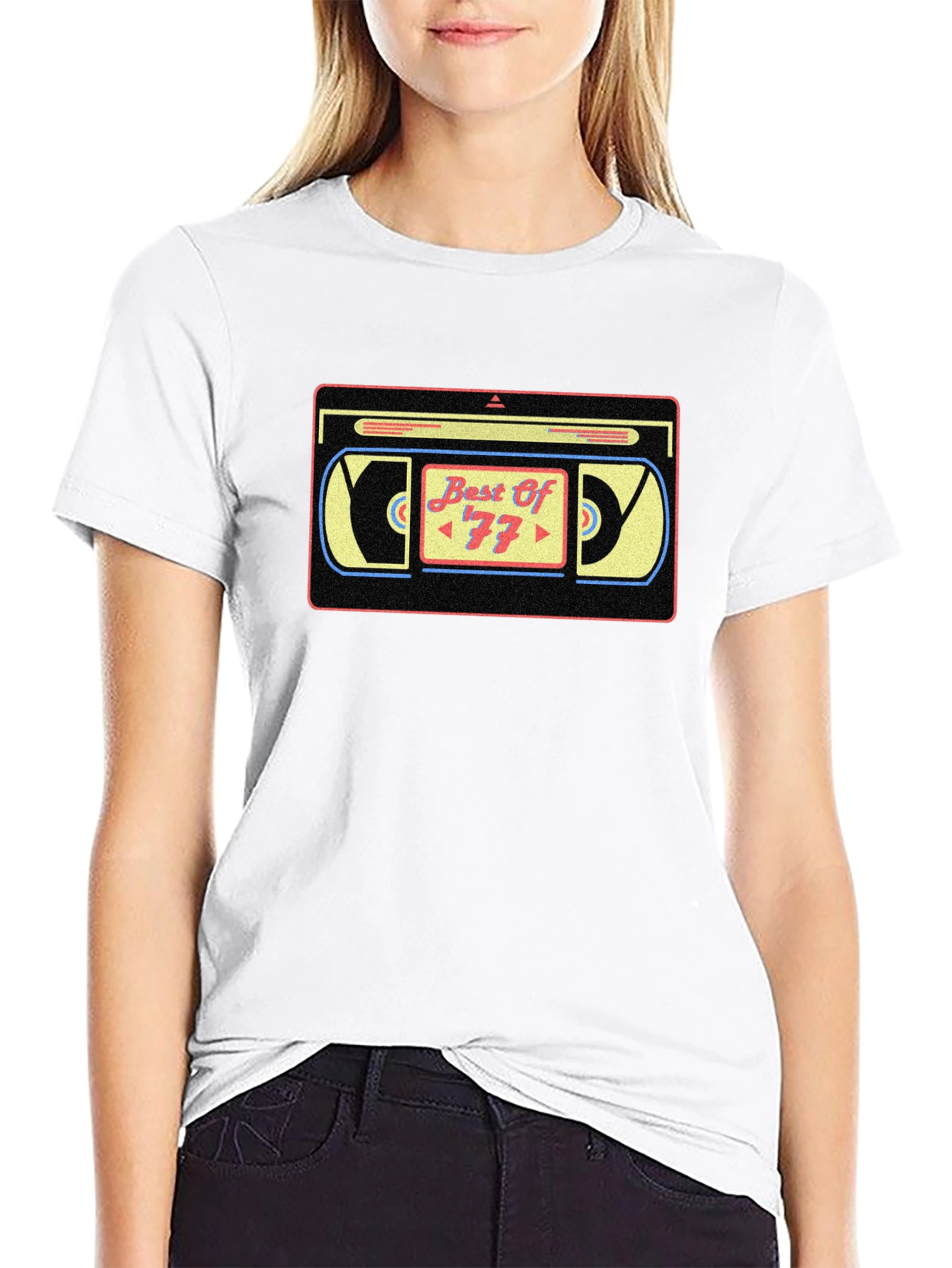 Best of 77 Retro VHS Tape Graphic Tee
