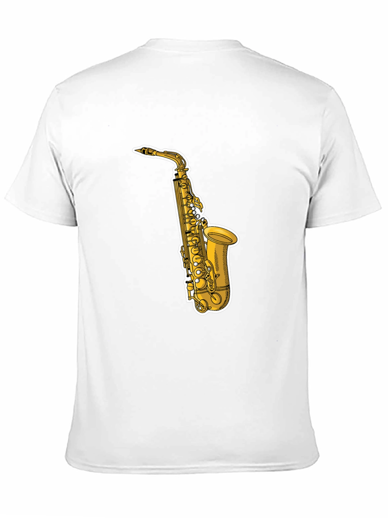 Saxophone Graphic Tee - Cool Musician T-Shirt