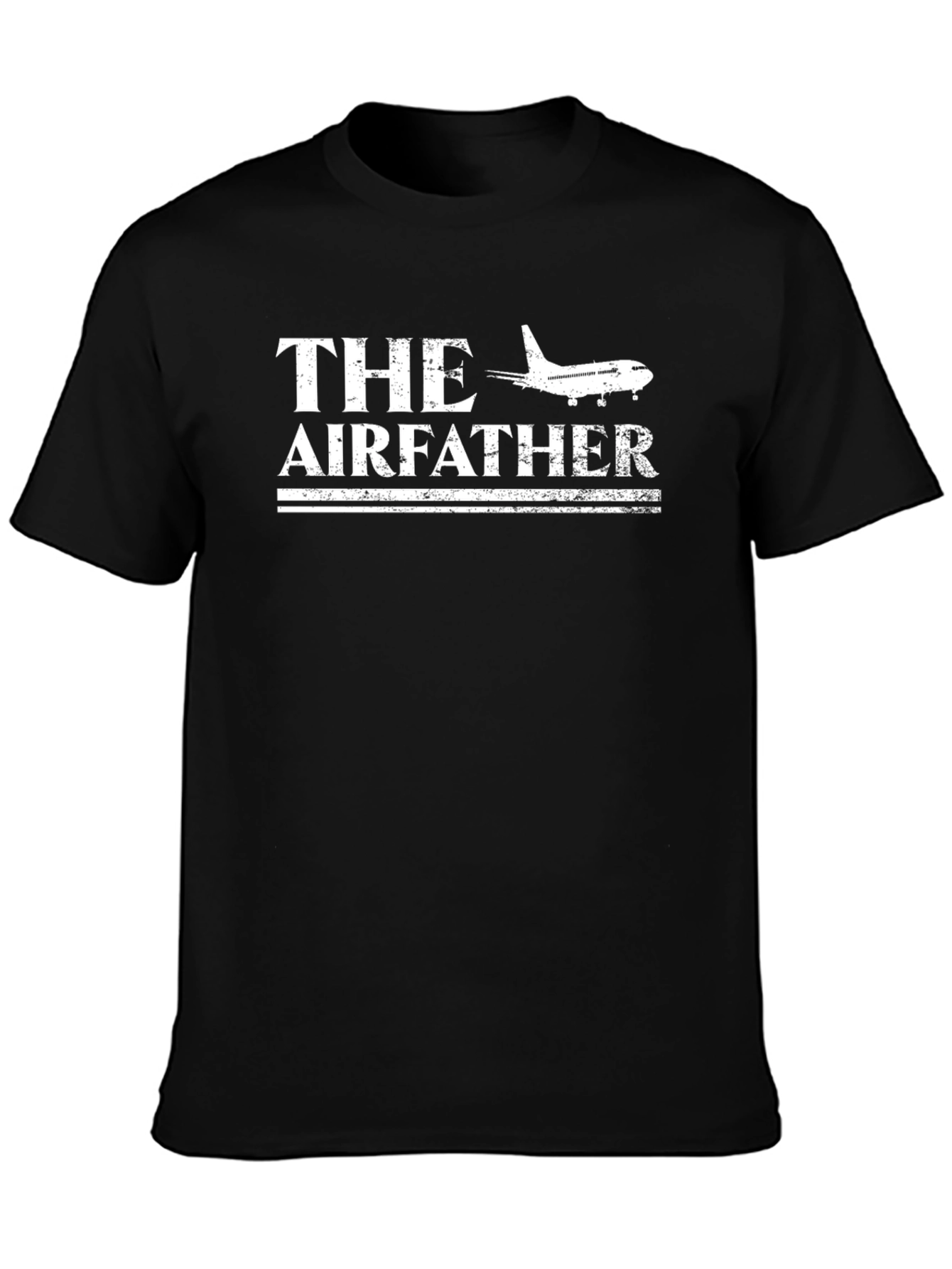 The Airfather Funny Airplane Pilot T-Shirt