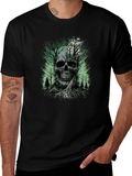 Skull Tree Graphic T-Shirt - Nature Death Tee