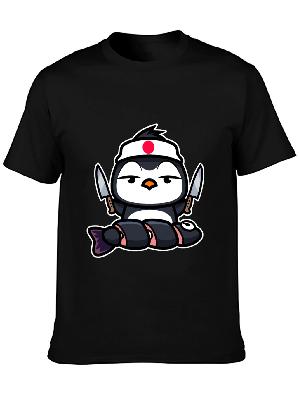 Sushi Chef Penguin T-Shirt