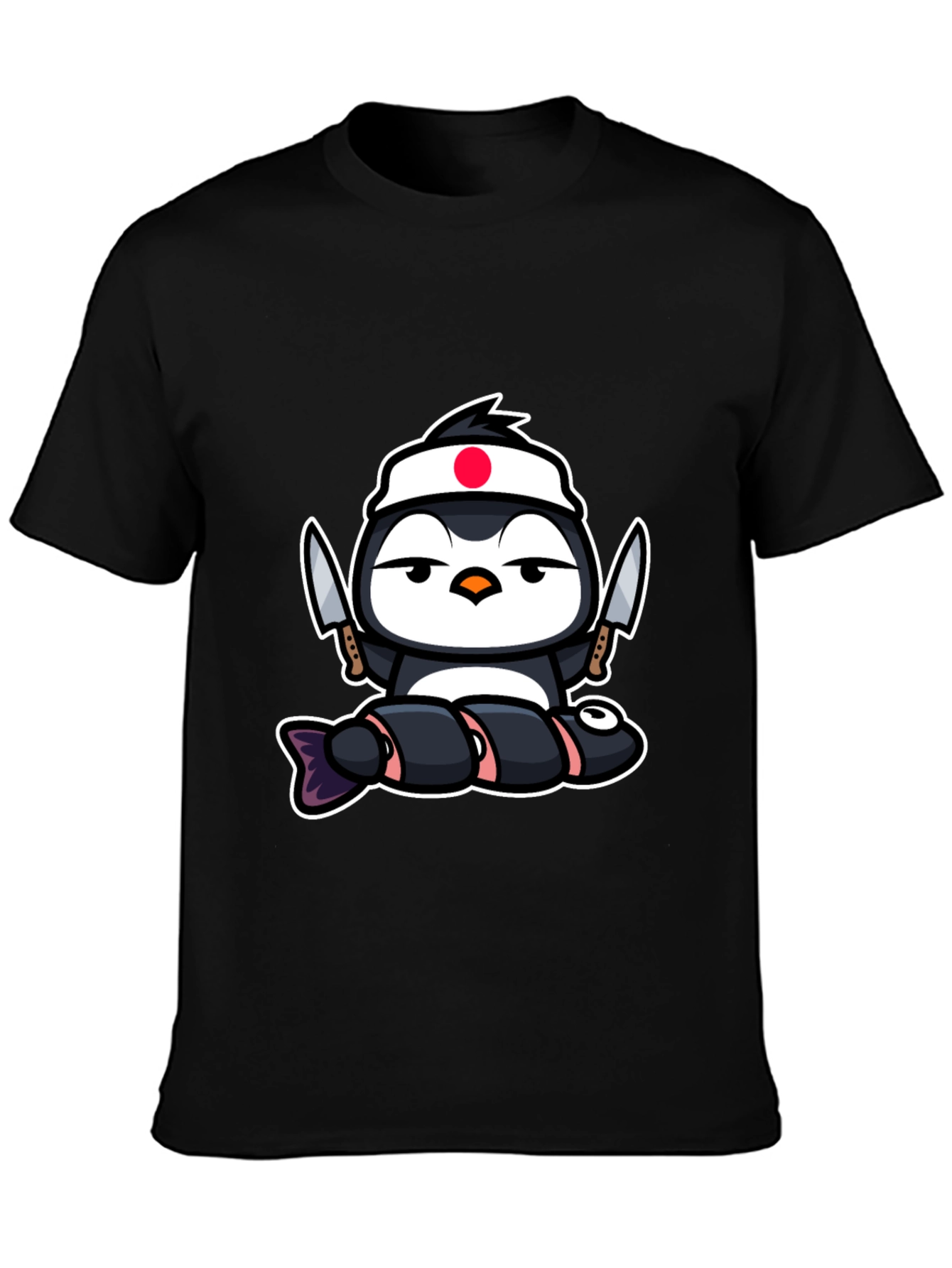 Sushi Chef Penguin T-Shirt