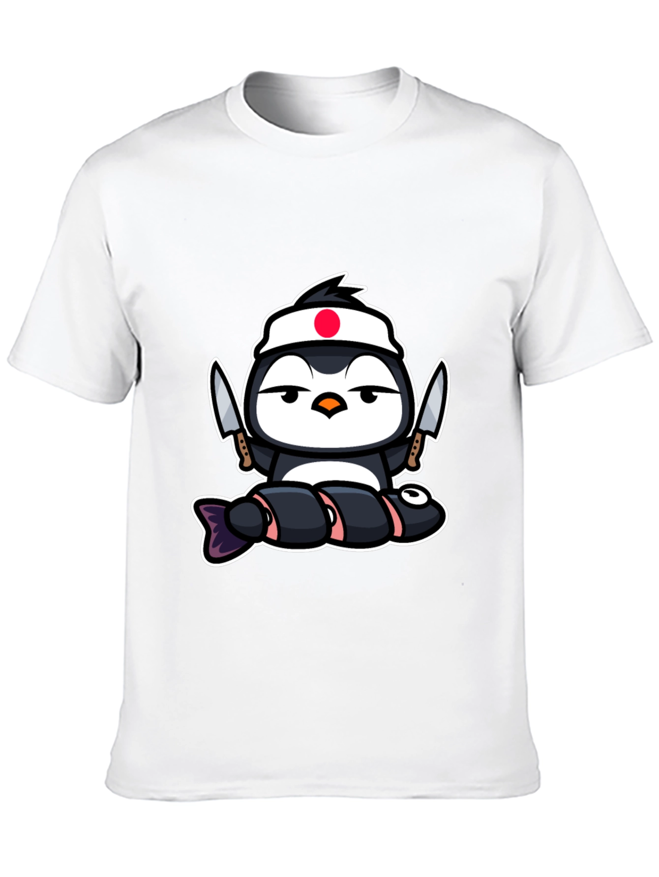 Sushi Chef Penguin T-Shirt