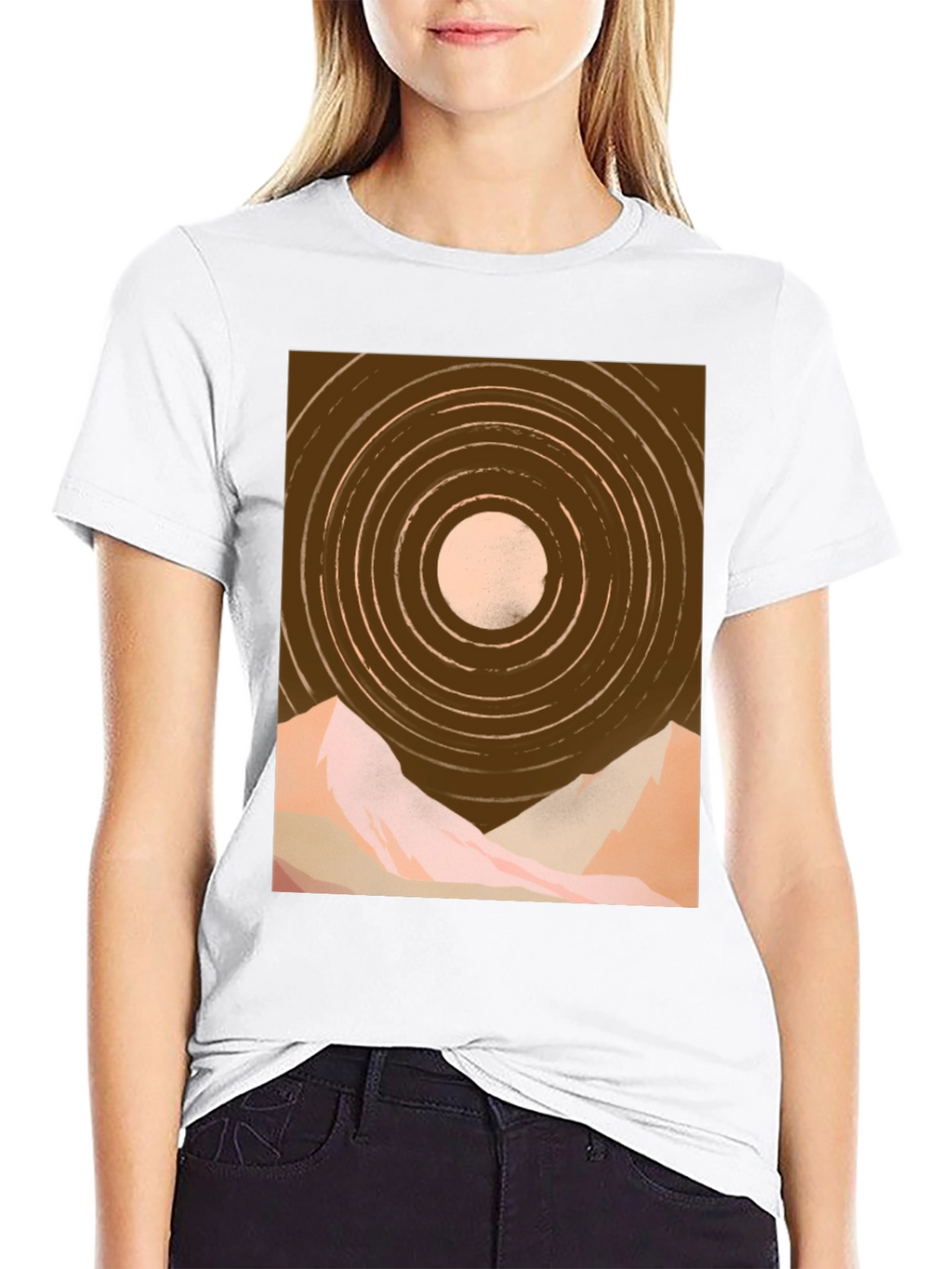 Mountain Moon Graphic Tee