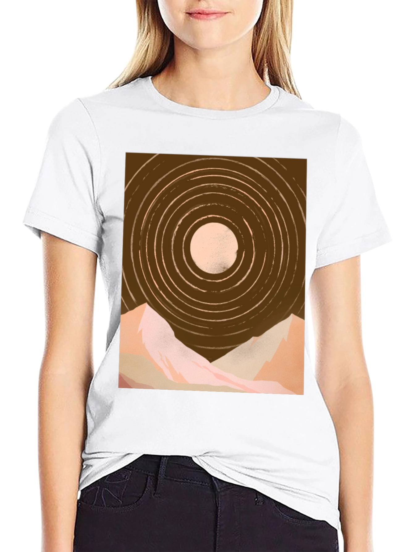 Mountain Moon Graphic Tee