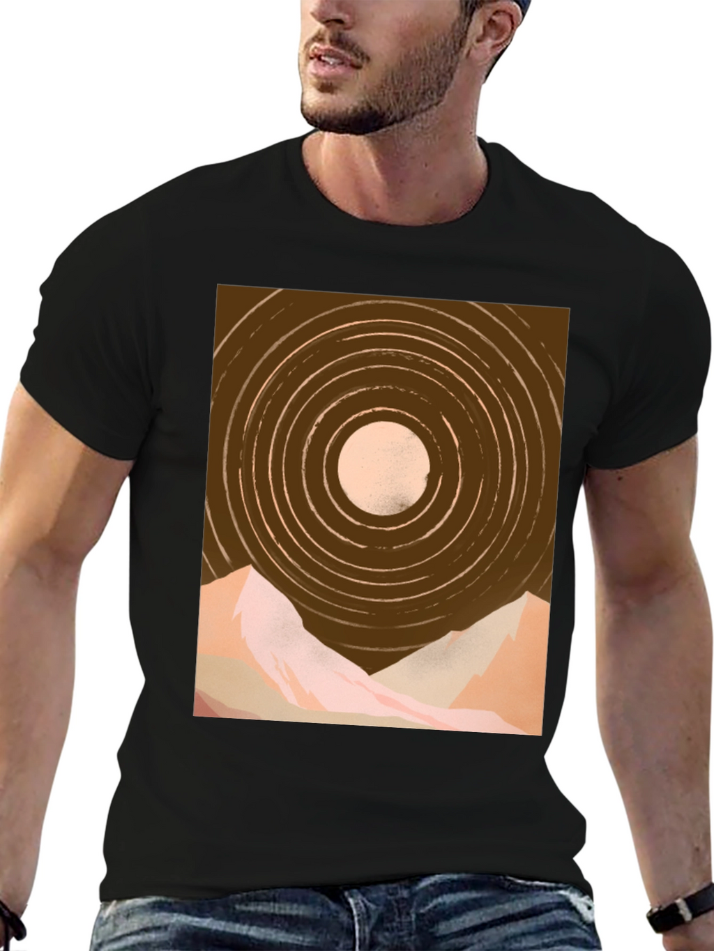 Mountain Moon Graphic Tee