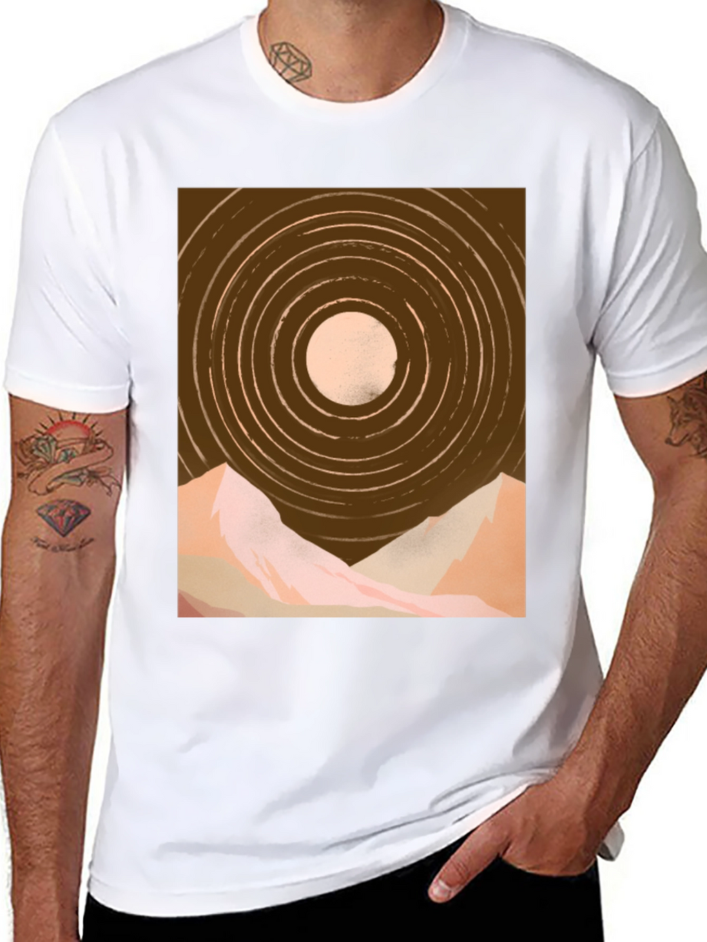 Mountain Moon Graphic Tee