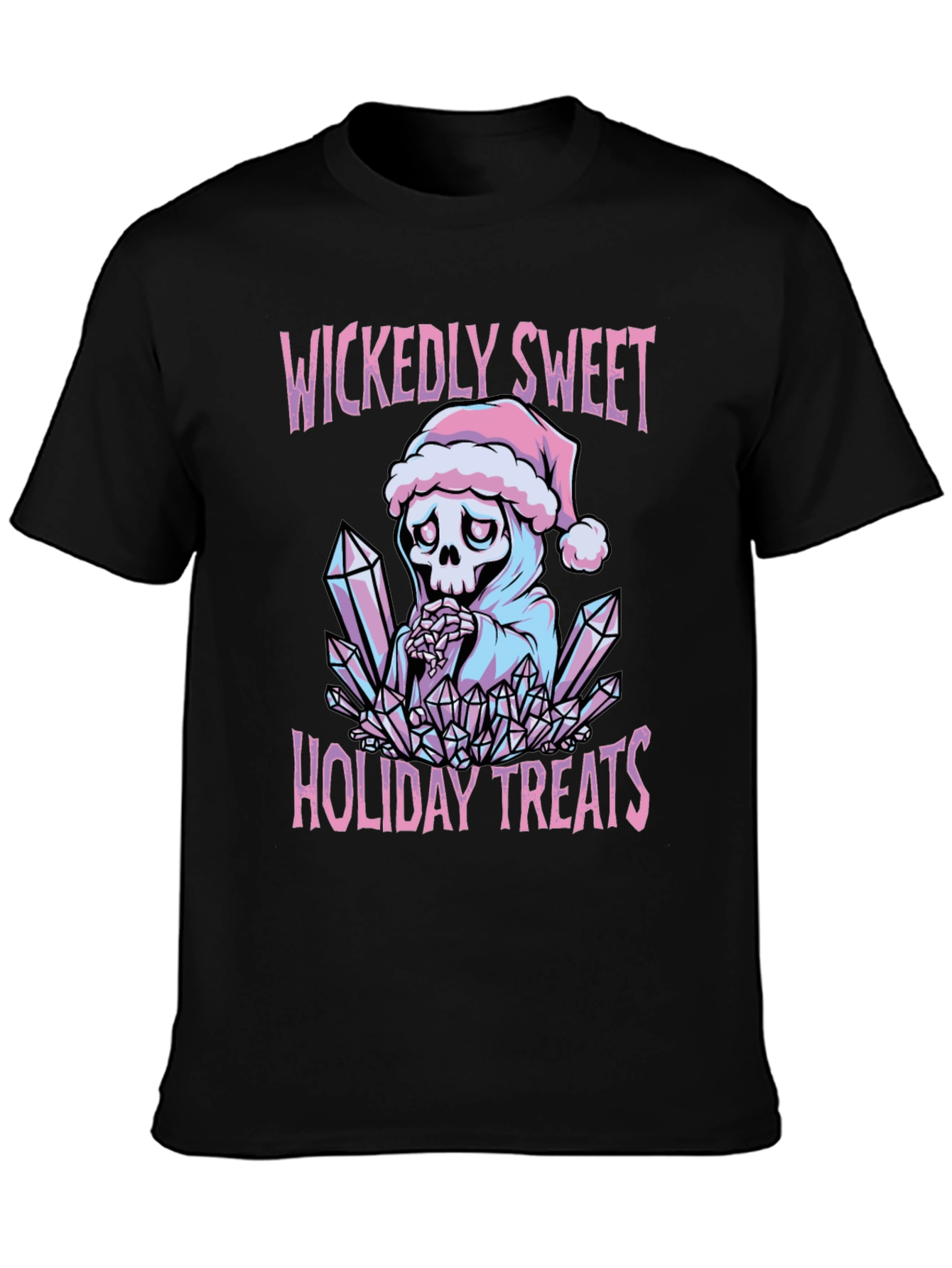 Wickedly Sweet Holiday Treats Black T-Shirt