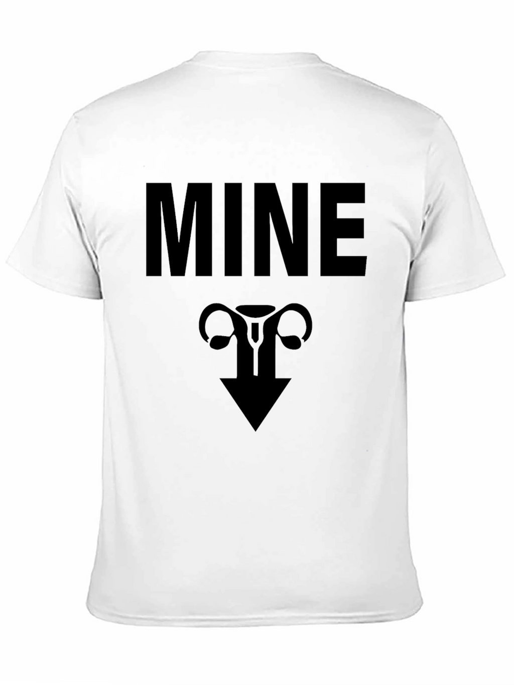 MINE Uterus Graphic T-Shirt