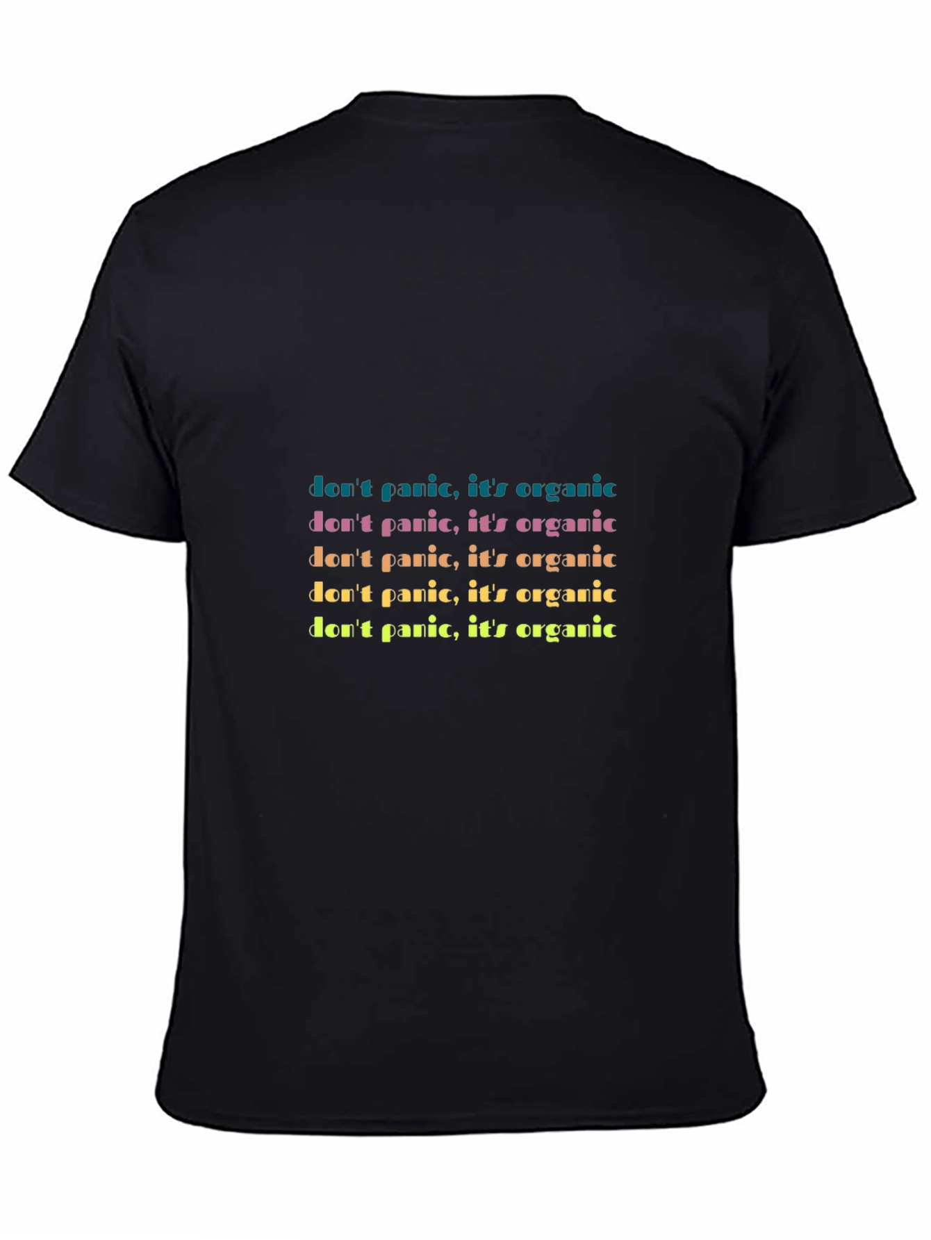 Dont Panic Organic Tee - Trendy Graphic T-Shirt