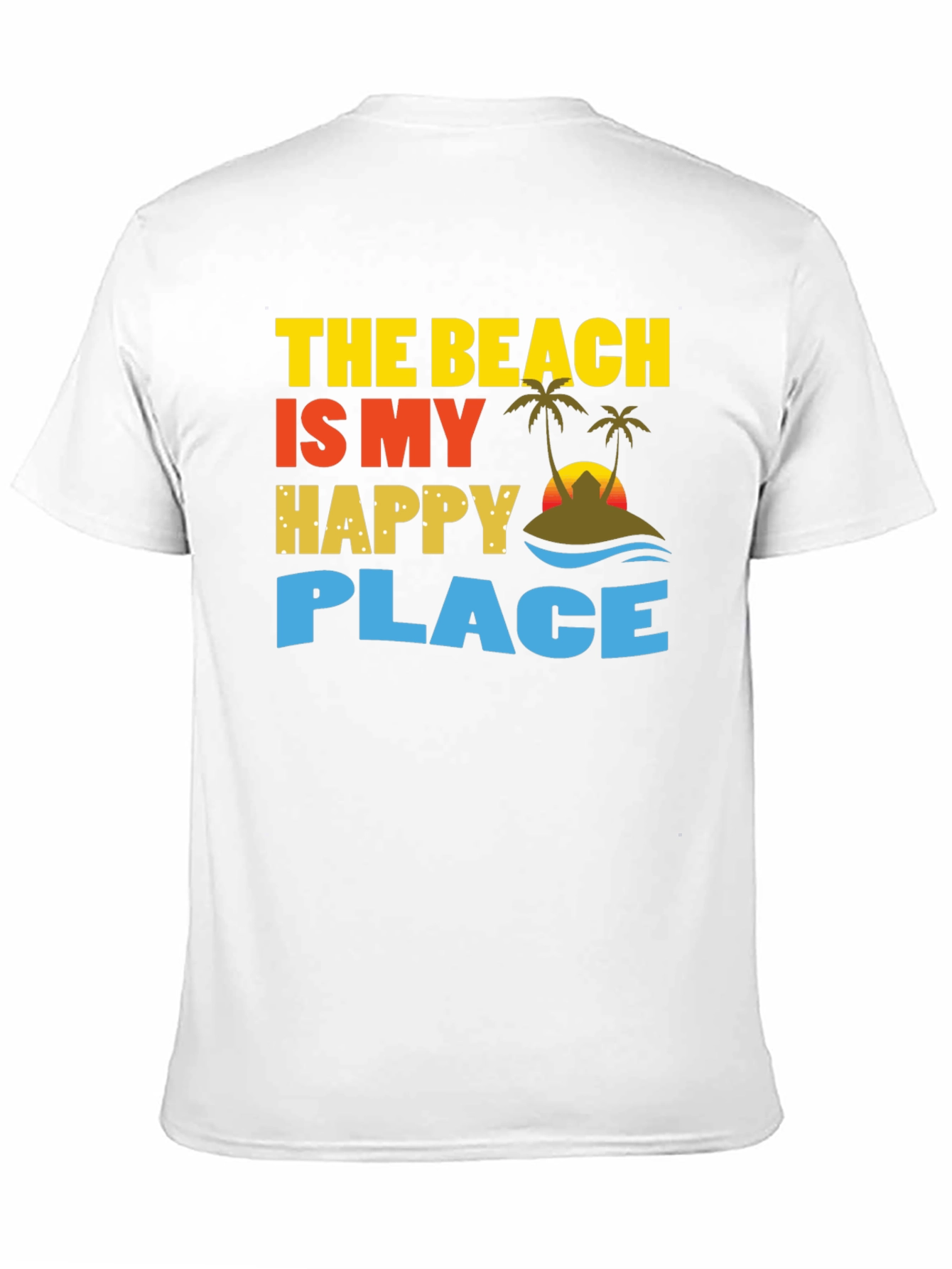Beach is My Happy Place Graphic T-Shirt
