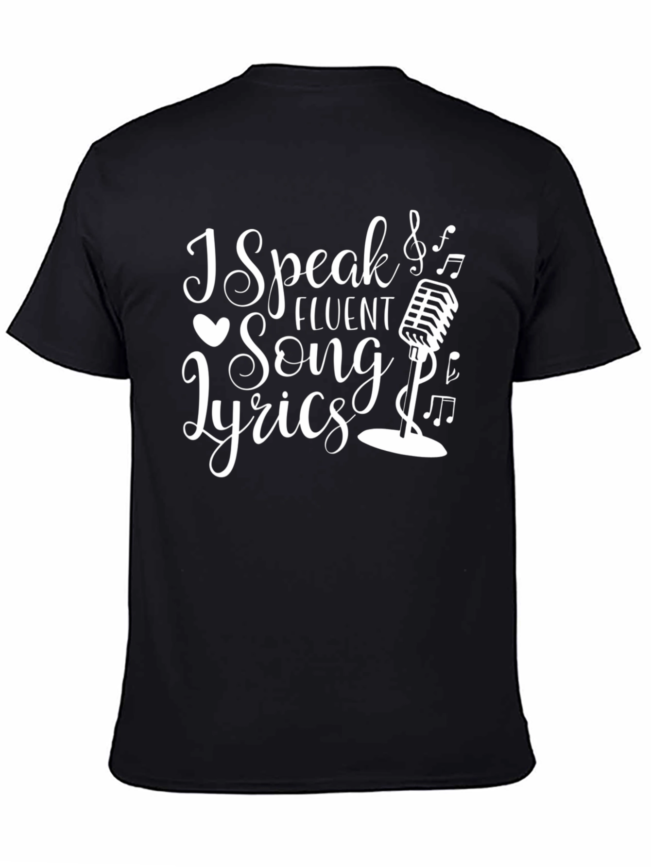 I Speak Fluent Song Lyrics T-Shirt - Music Lover Tee