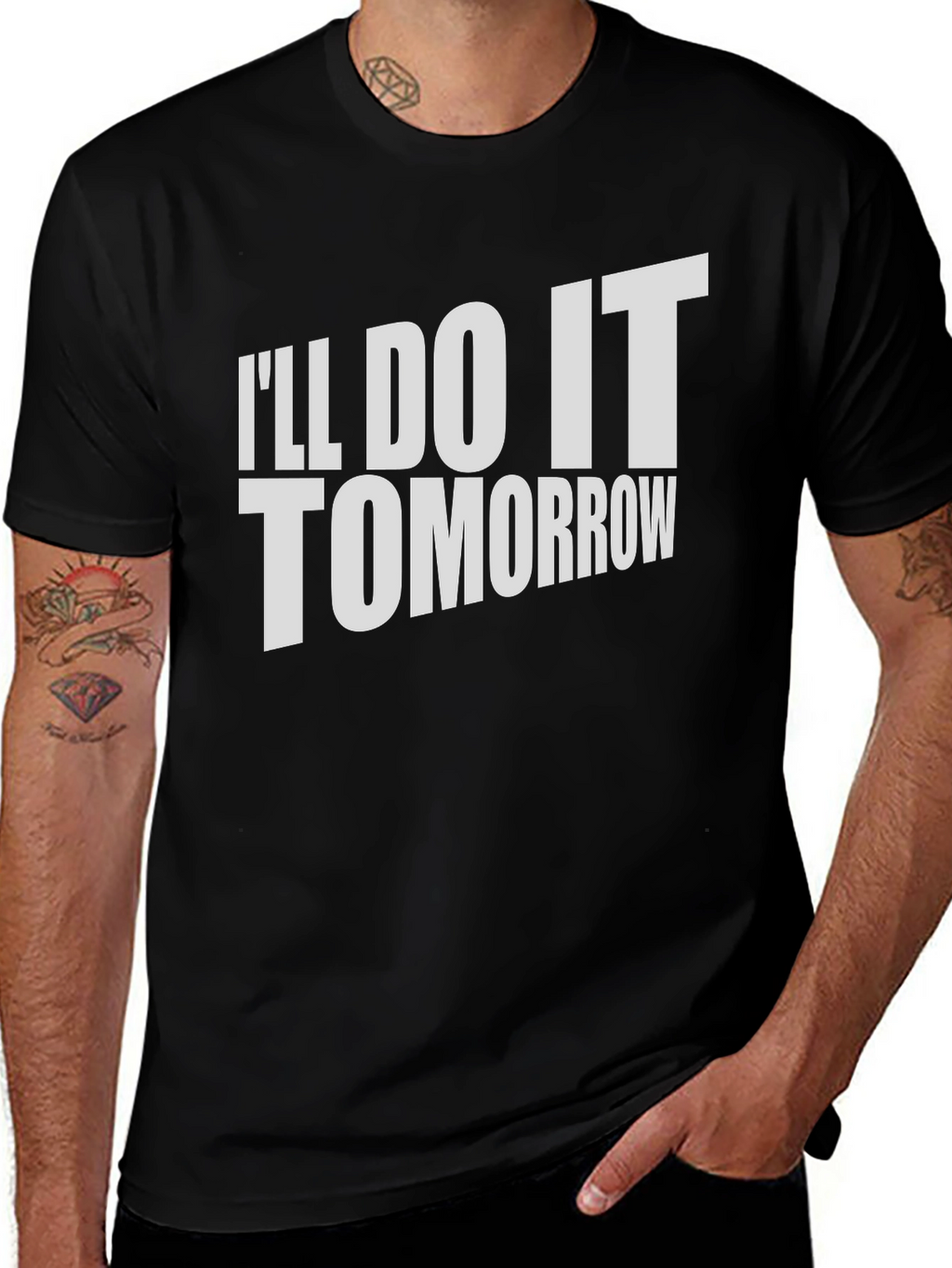 Ill Do It Tomorrow T-Shirt Funny Procrastination Tee