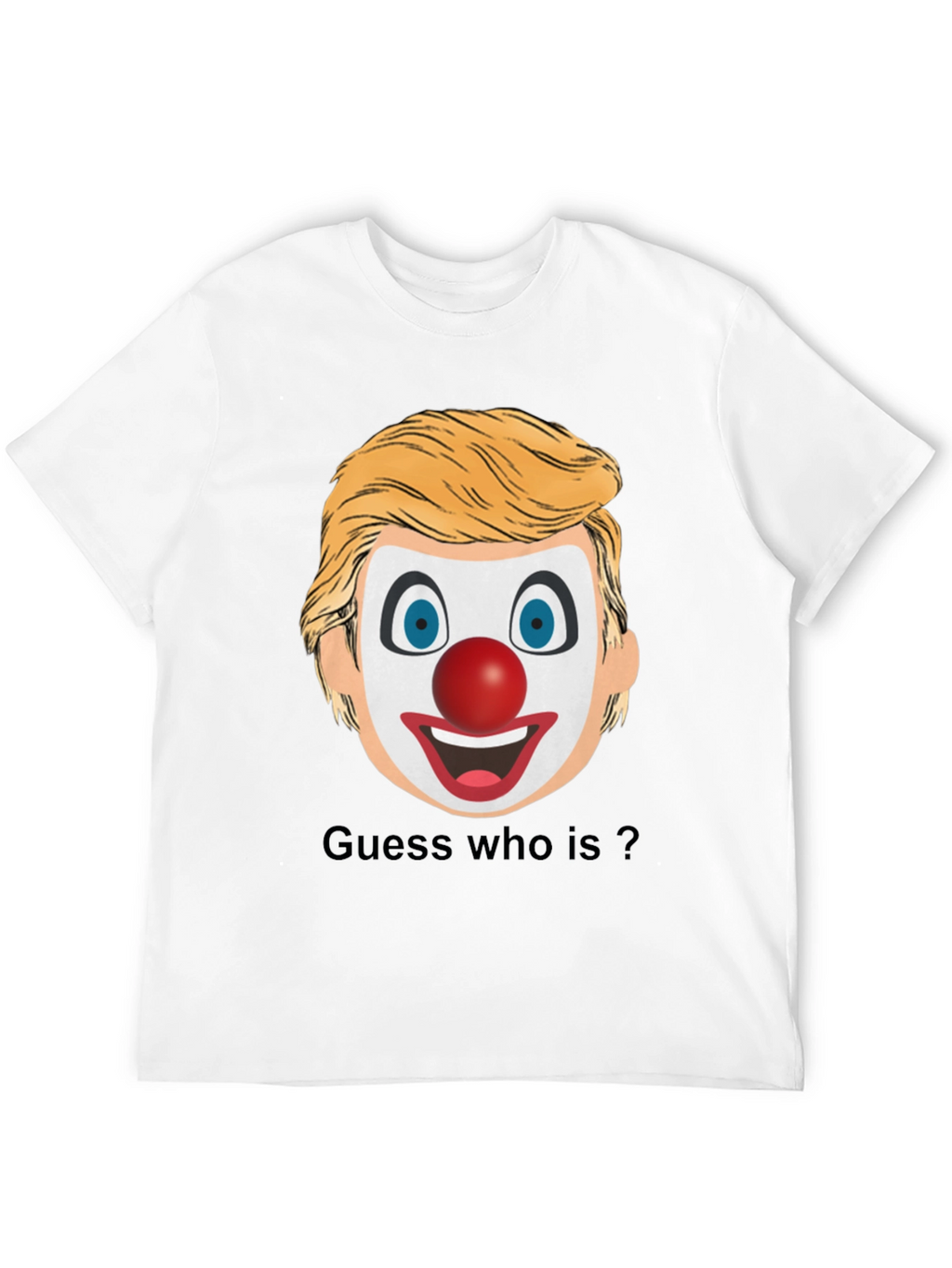 Clown Face Guess Who T-Shirt