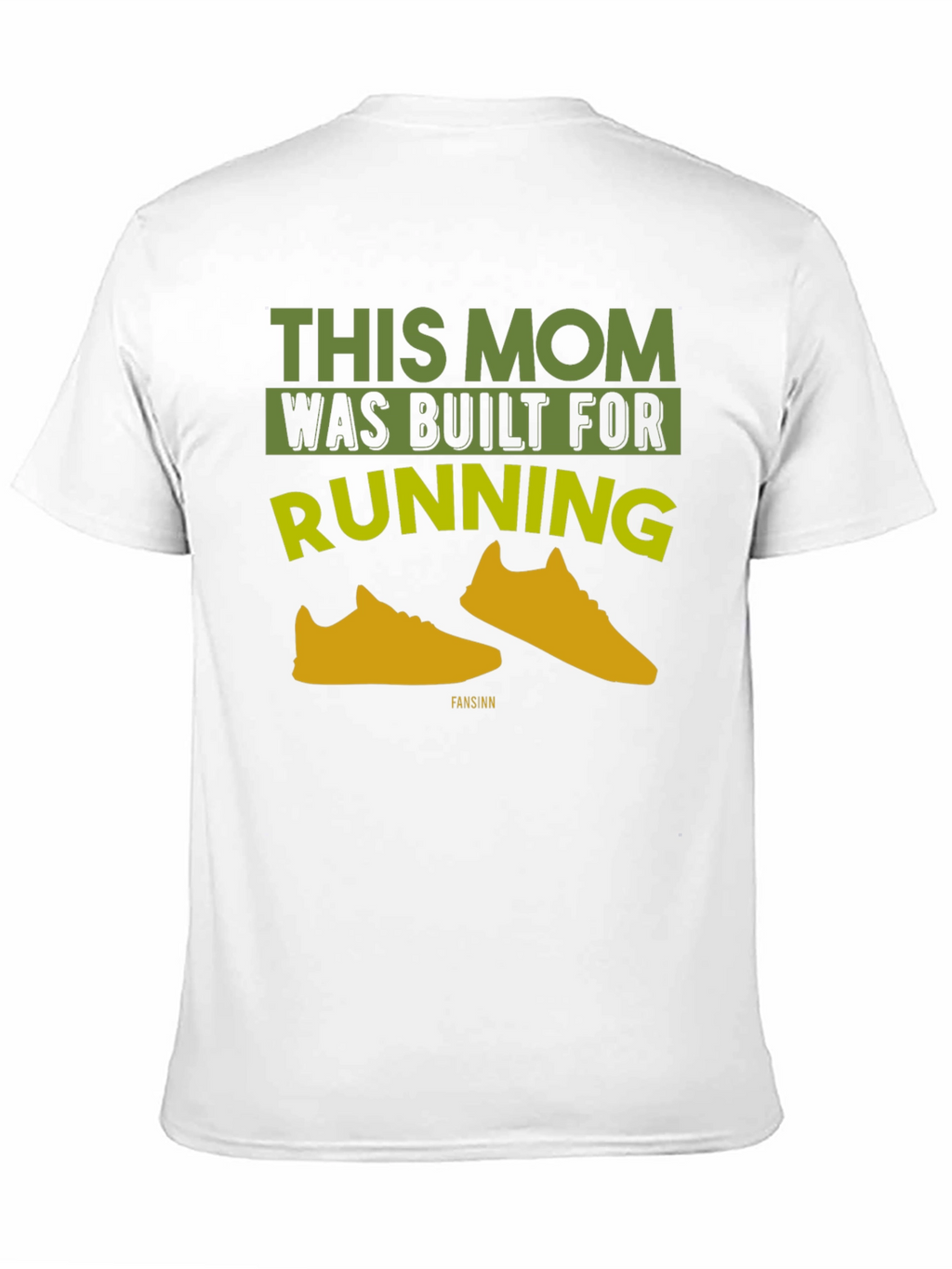 This Mom Was Built For Running Black T-Shirt