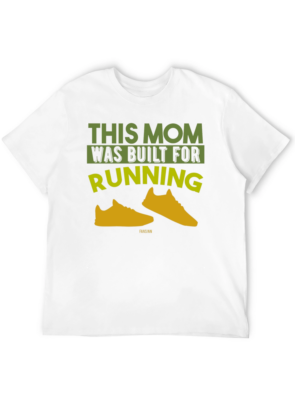 This Mom Was Built For Running Black T-Shirt