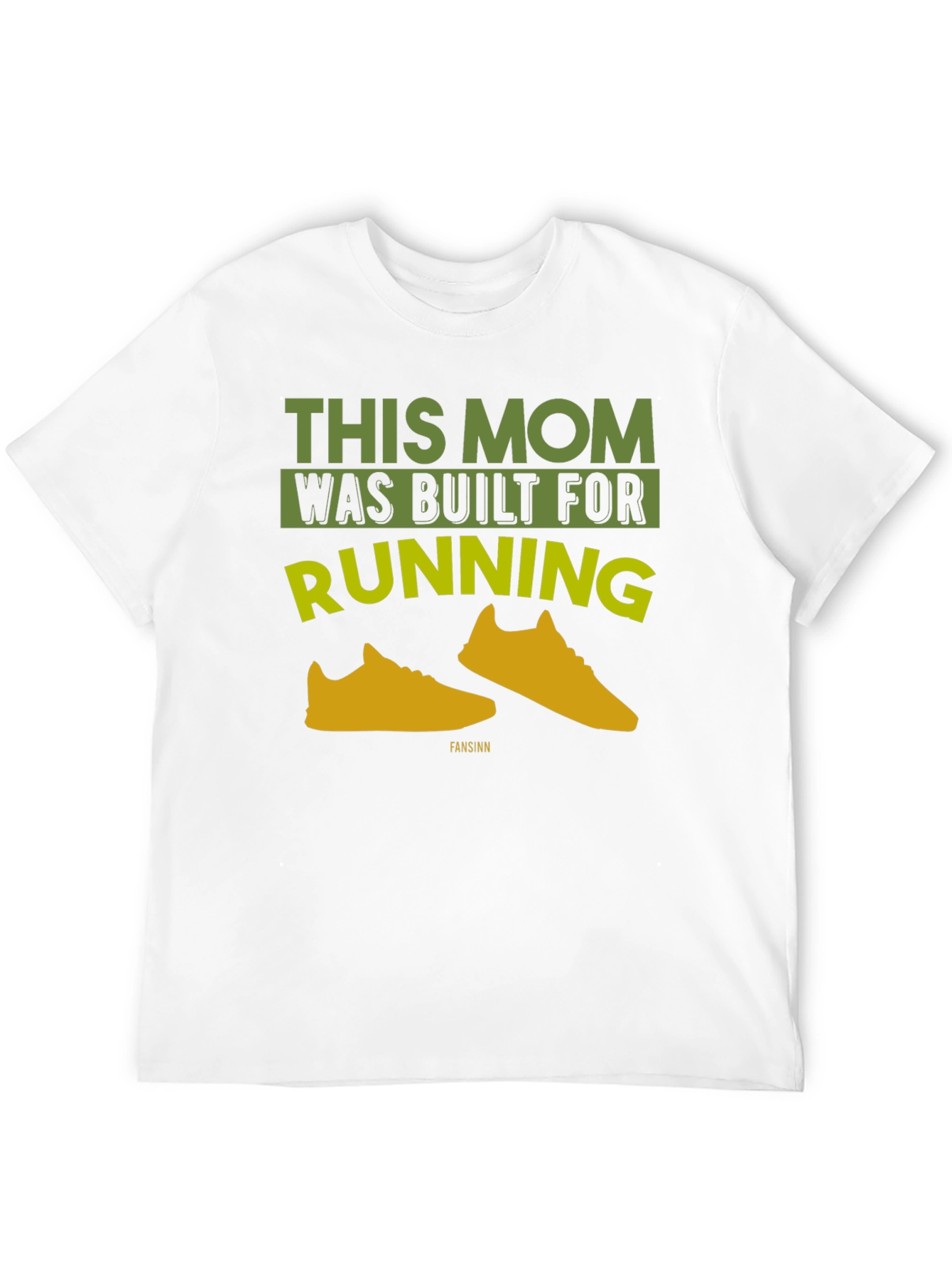 This Mom Was Built For Running Black T-Shirt