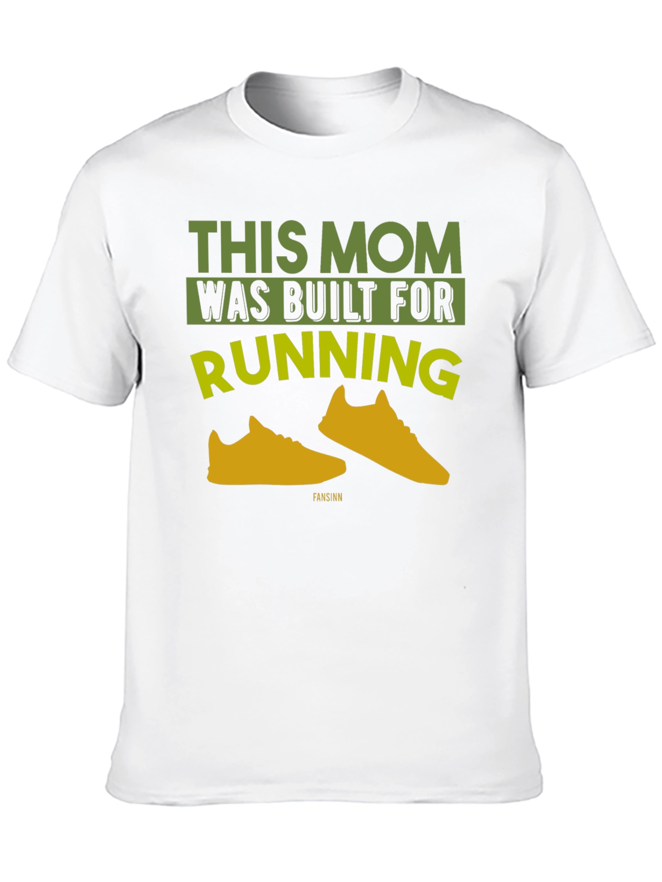 This Mom Was Built For Running Black T-Shirt
