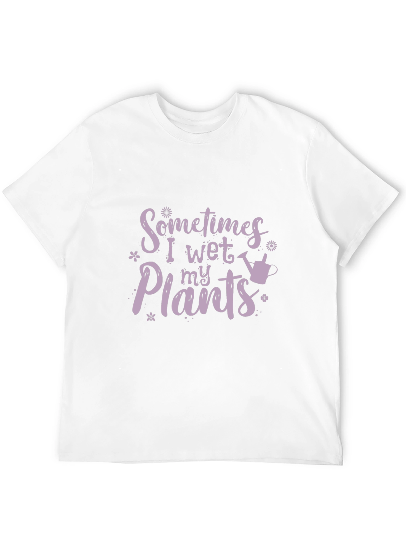 Funny Gardening T-Shirt - I Wet My Plants