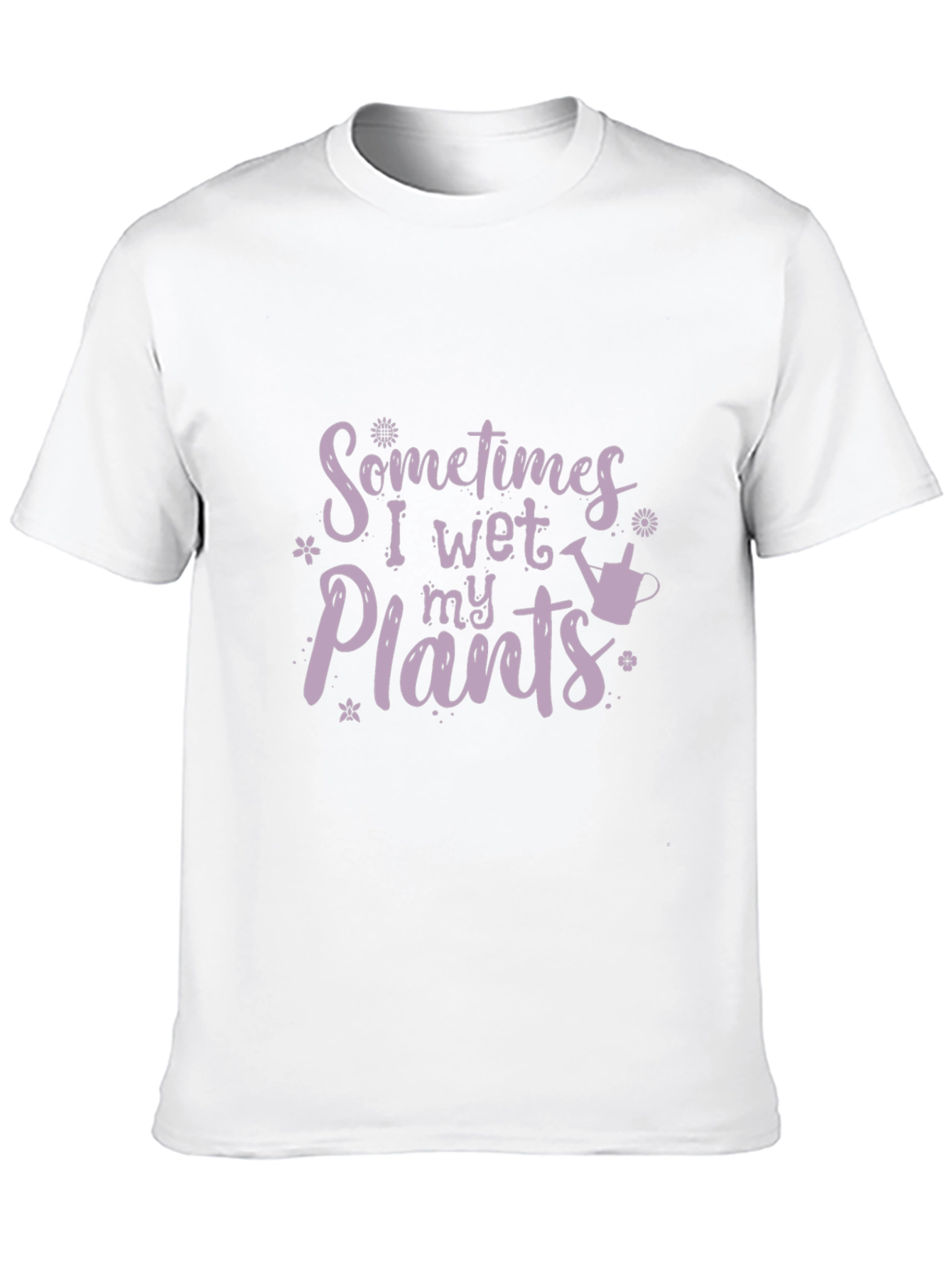 Funny Gardening T-Shirt - I Wet My Plants