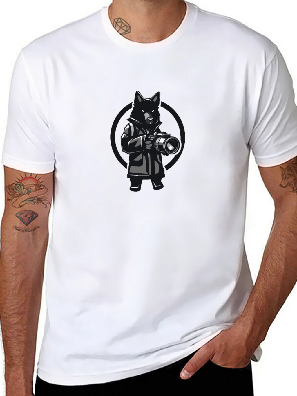 Cool Canine Camera T-Shirt