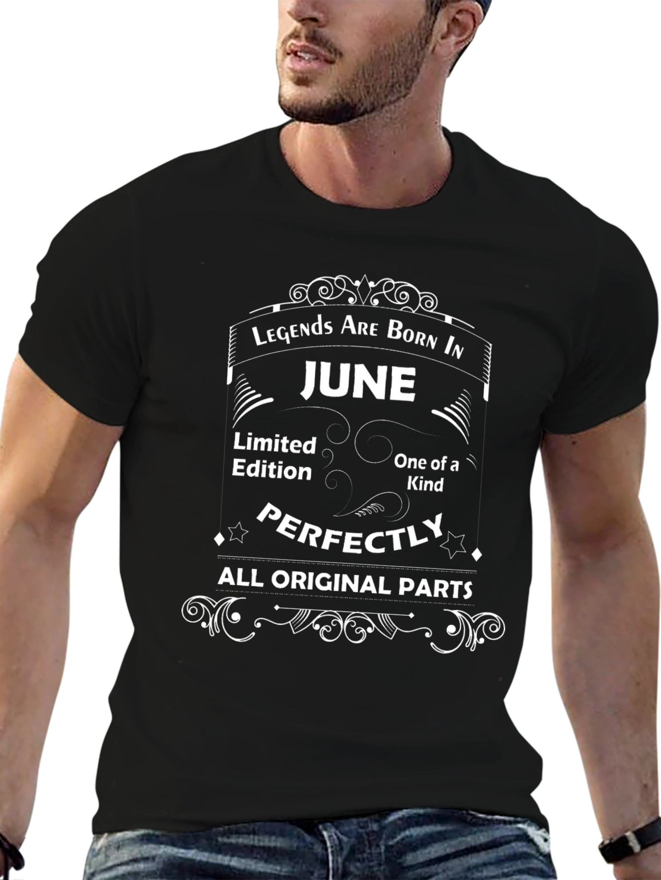 Legends Born in June Graphic T-Shirt