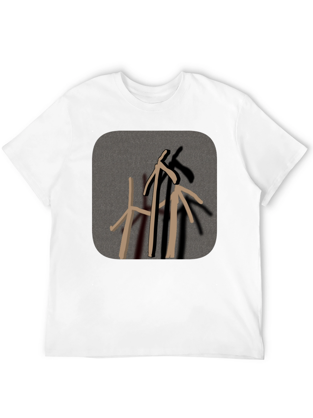 Abstract Graphic Print T-Shirt - Casual Style