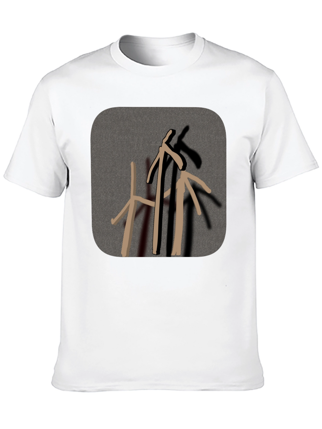 Abstract Graphic Print T-Shirt - Casual Style
