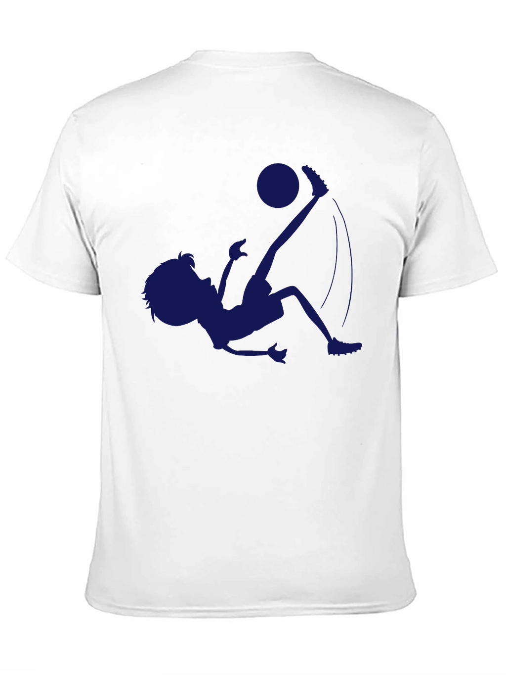 Soccer Kick Graphic Tee - Stylish Black T-Shirt