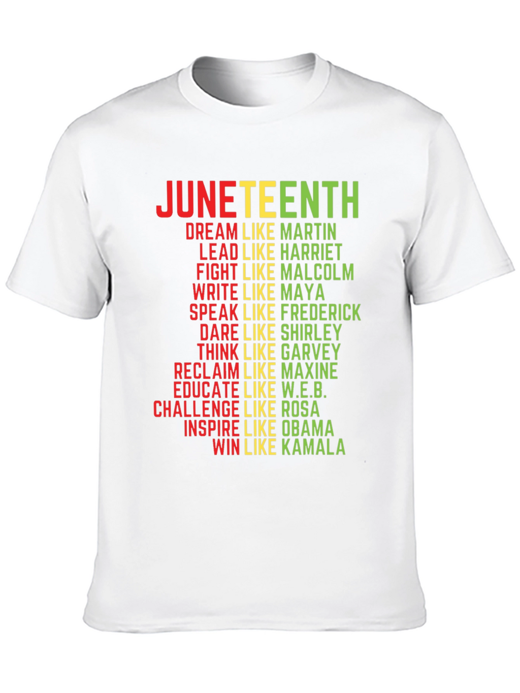 Juneteenth Dream Like Martin T-Shirt