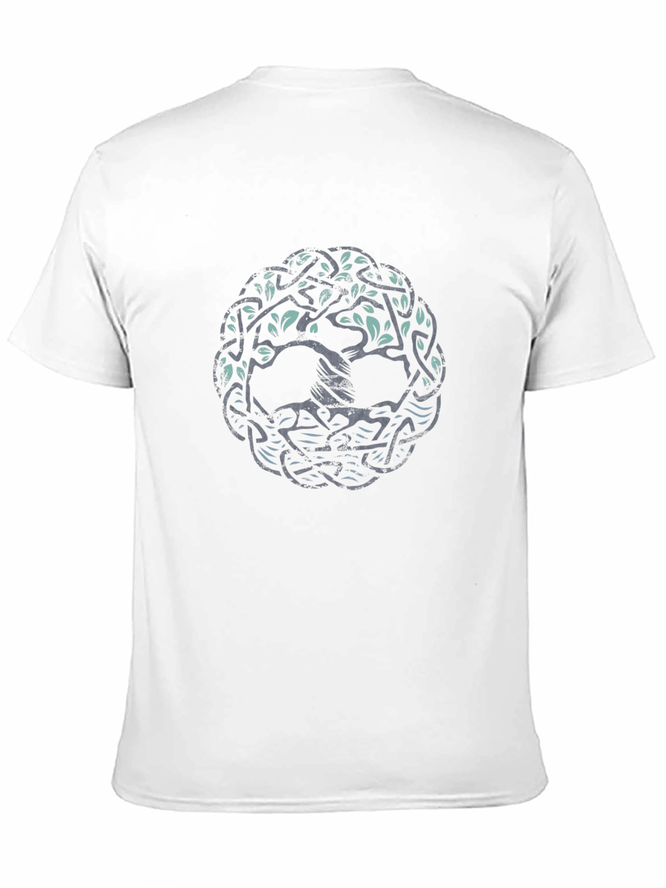 Celtic Tree of Life Graphic Tee - Black
