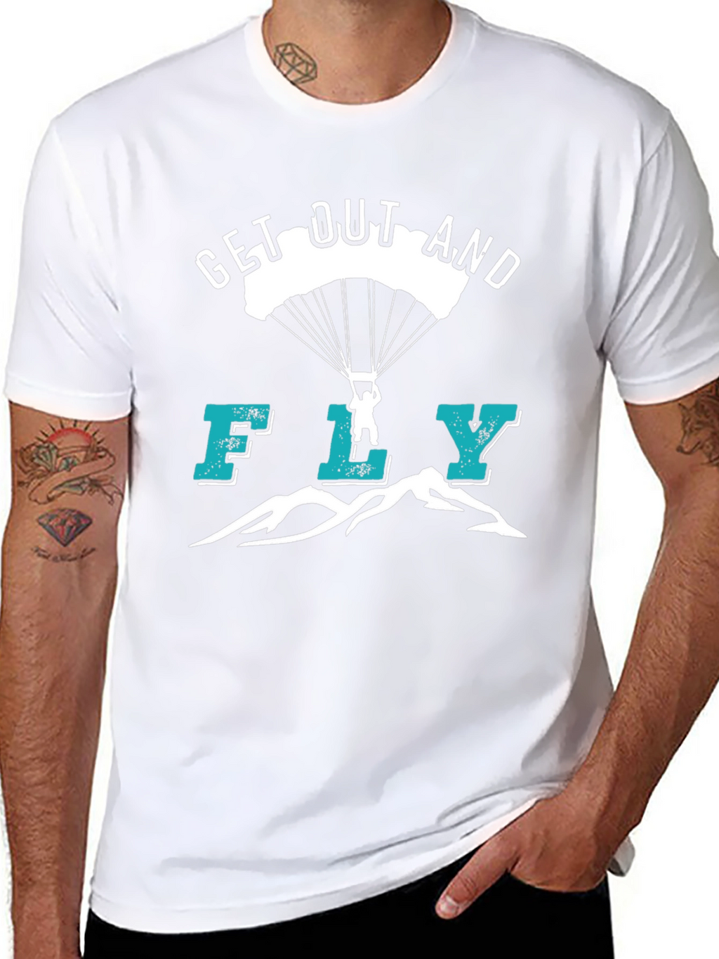 Get Out and Fly Graphic Tee - Adventure T-Shirt