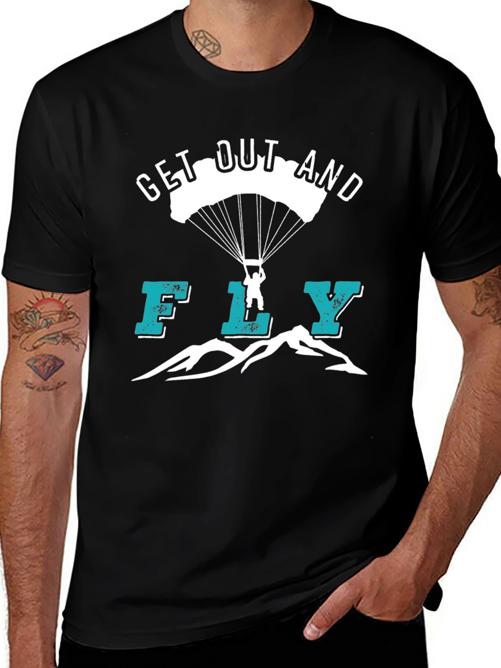 Get Out and Fly Graphic Tee - Adventure T-Shirt