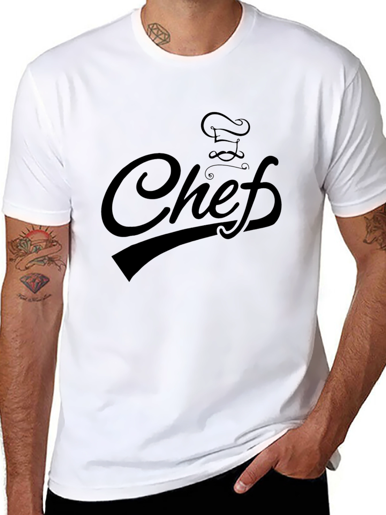 Chef Graphic T-Shirt - Culinary Style