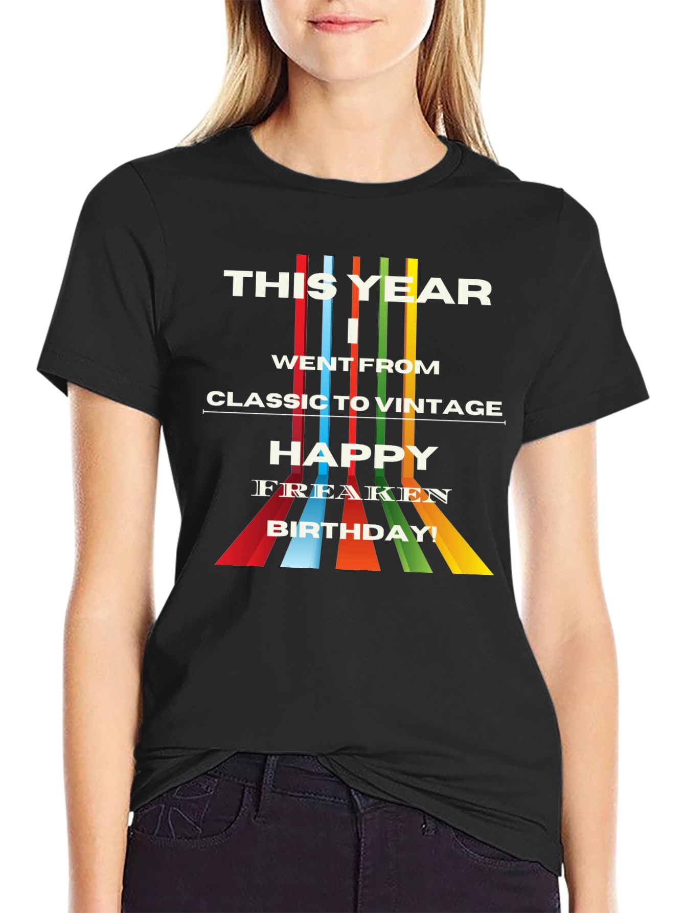 Retro Birthday T-Shirt - Classic to Vintage