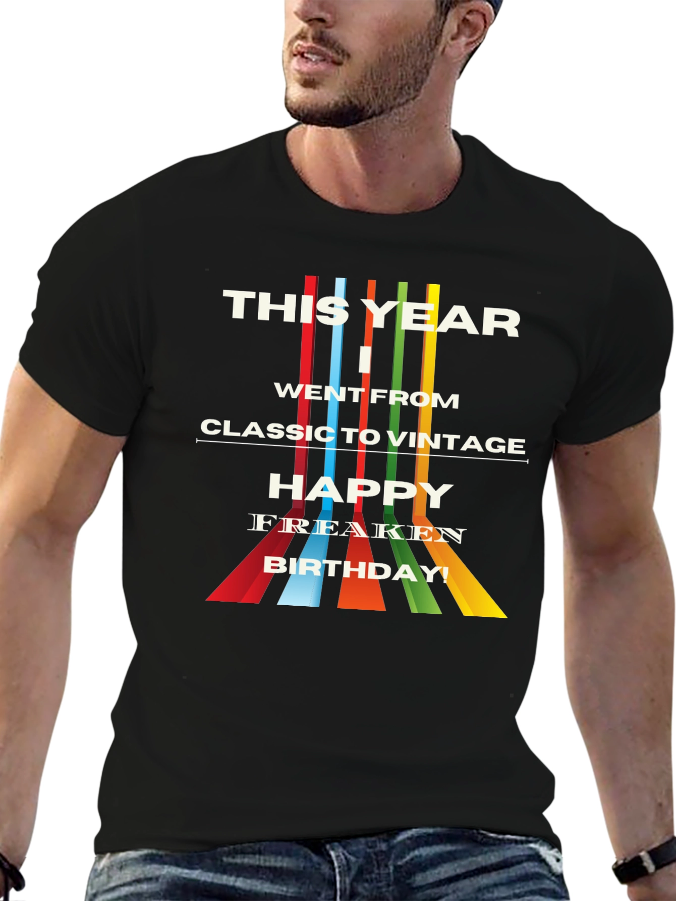 Retro Birthday T-Shirt - Classic to Vintage