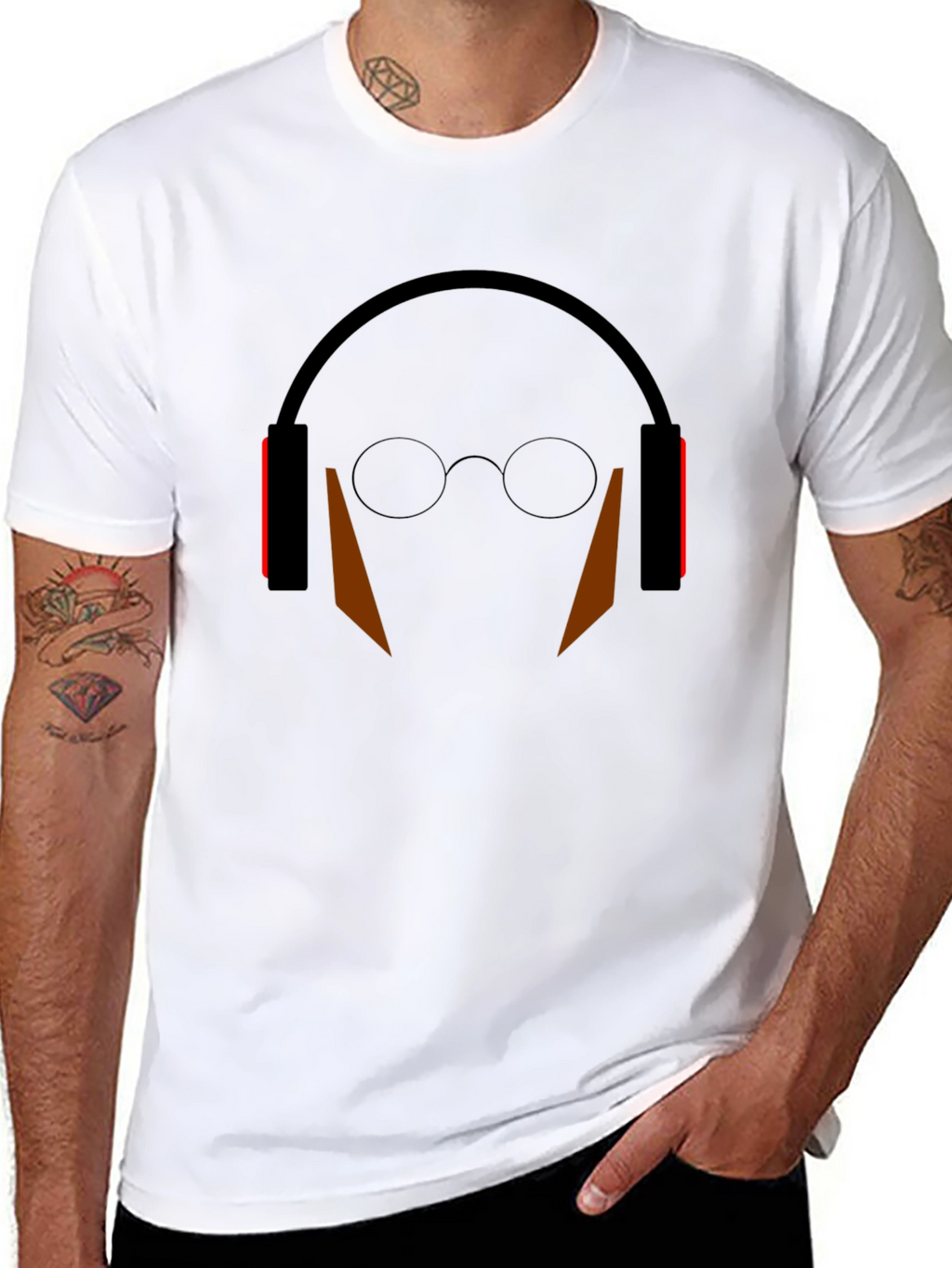 Geometric Music Lover Tee