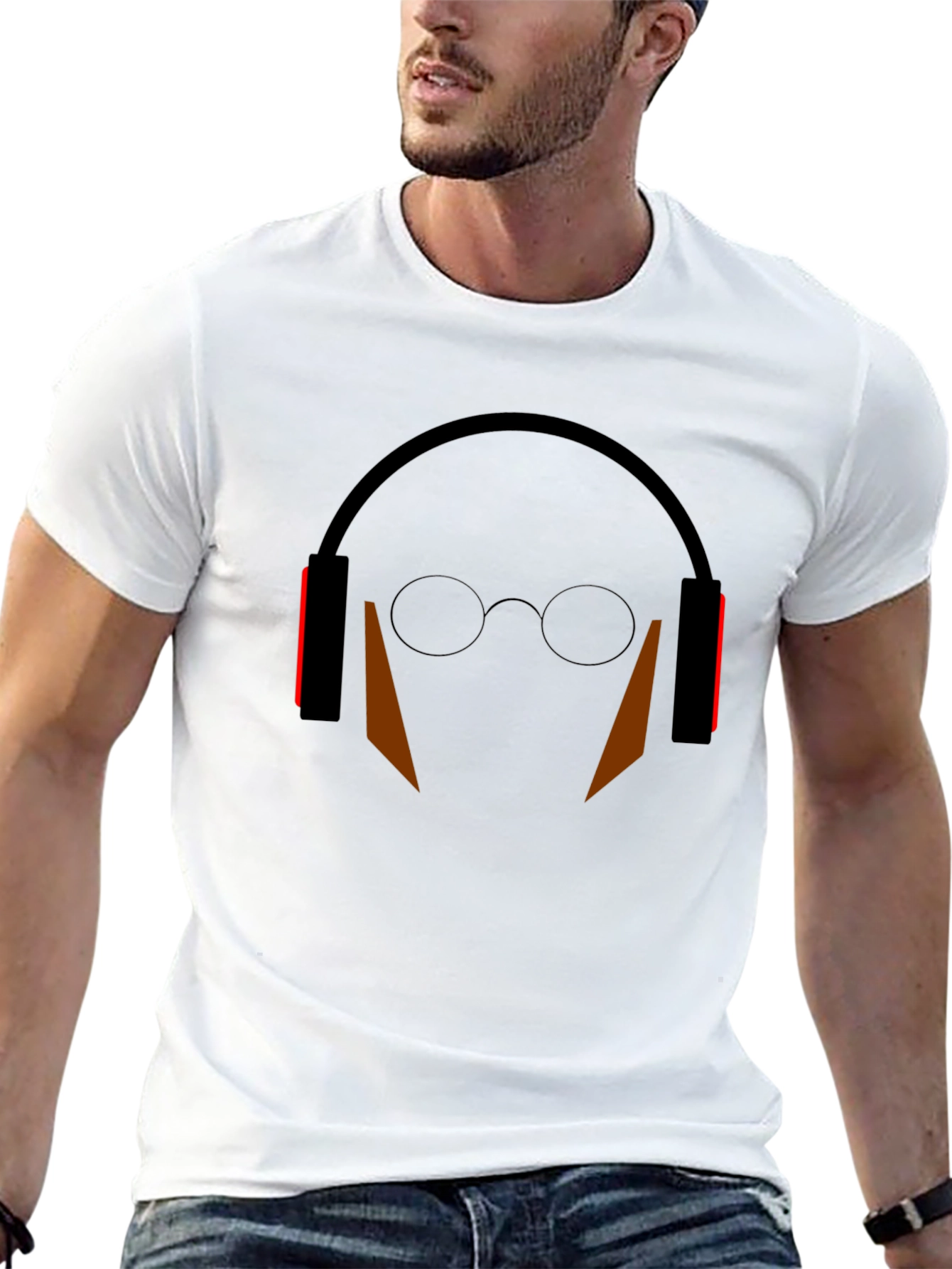 Geometric Music Lover Tee