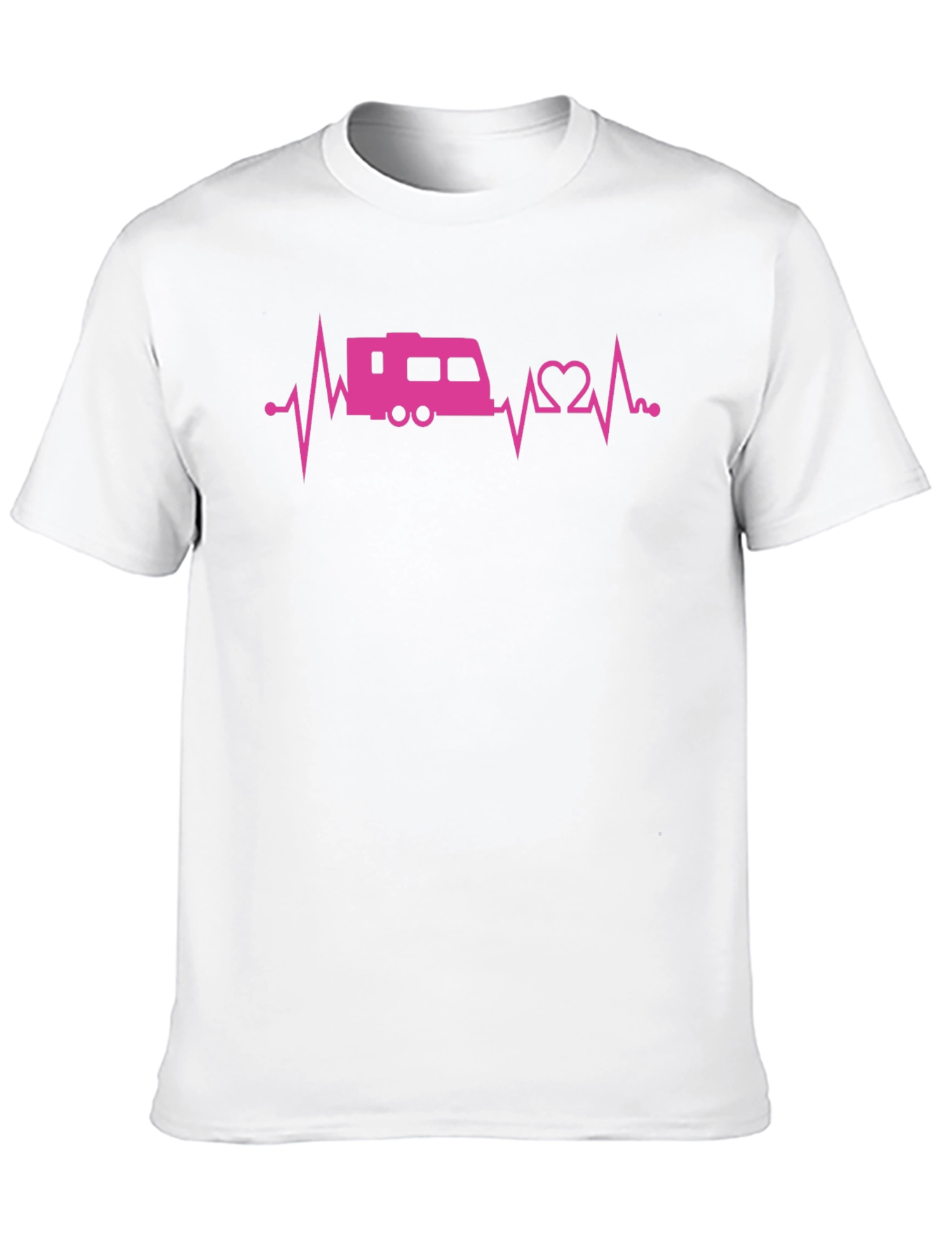 RV Heartbeat T-Shirt - Camper Van Life Tee