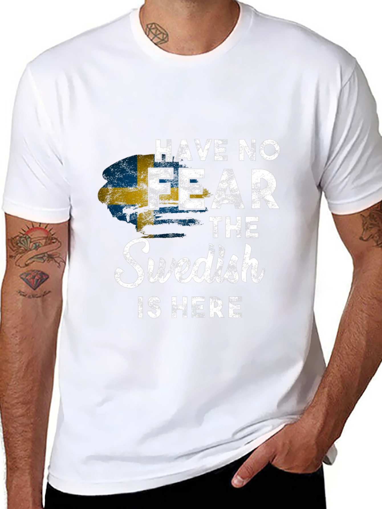 Swedish Pride T-Shirt - Have No Fear!