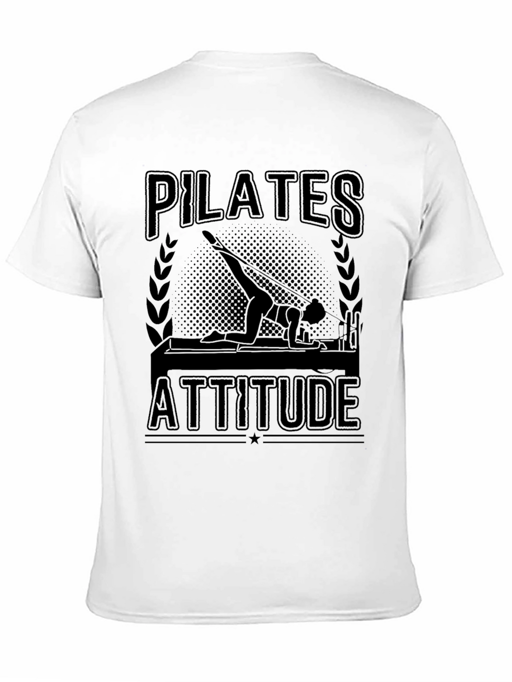 Pilates Attitude Black T-Shirt