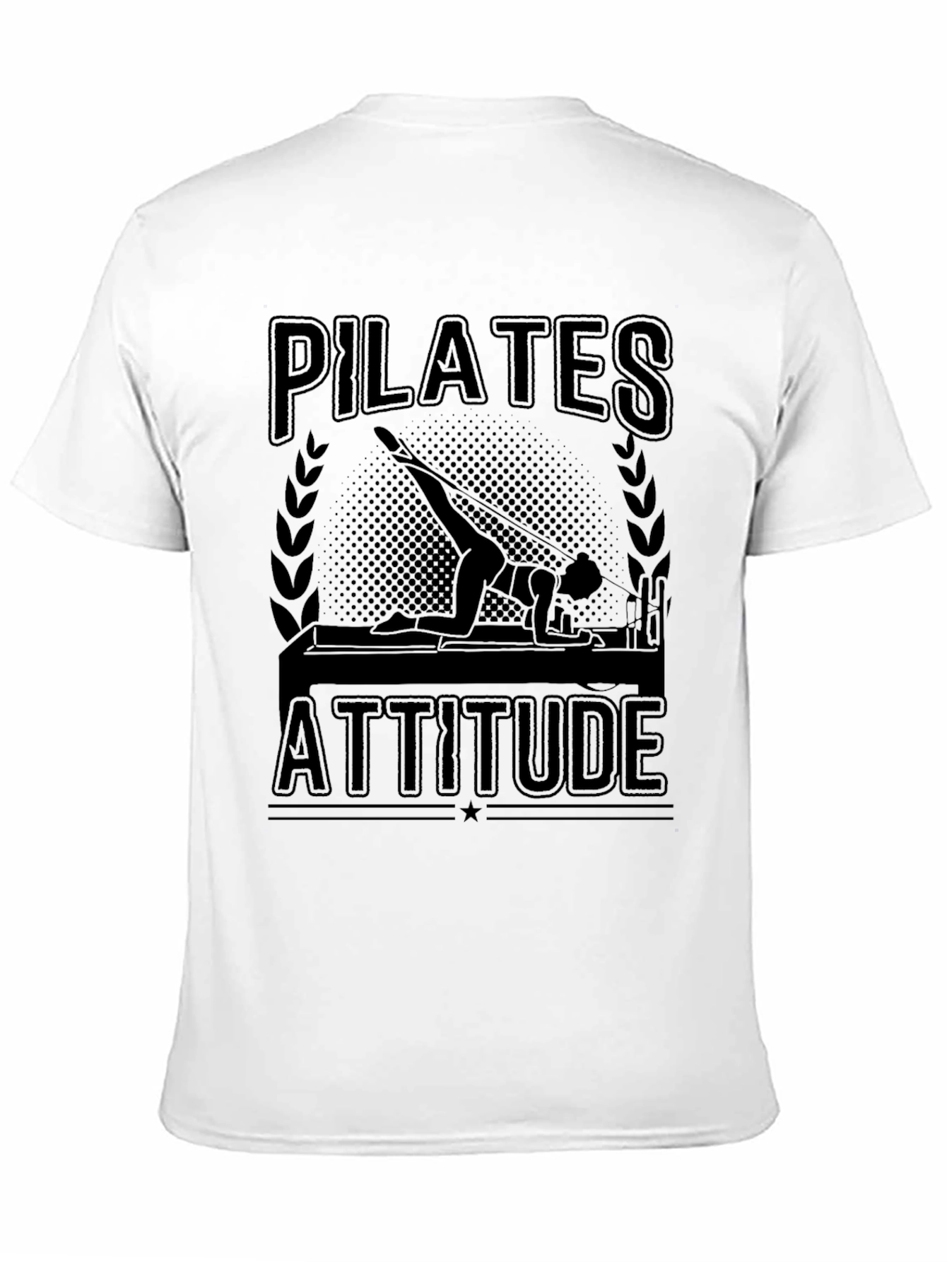 Pilates Attitude Black T-Shirt