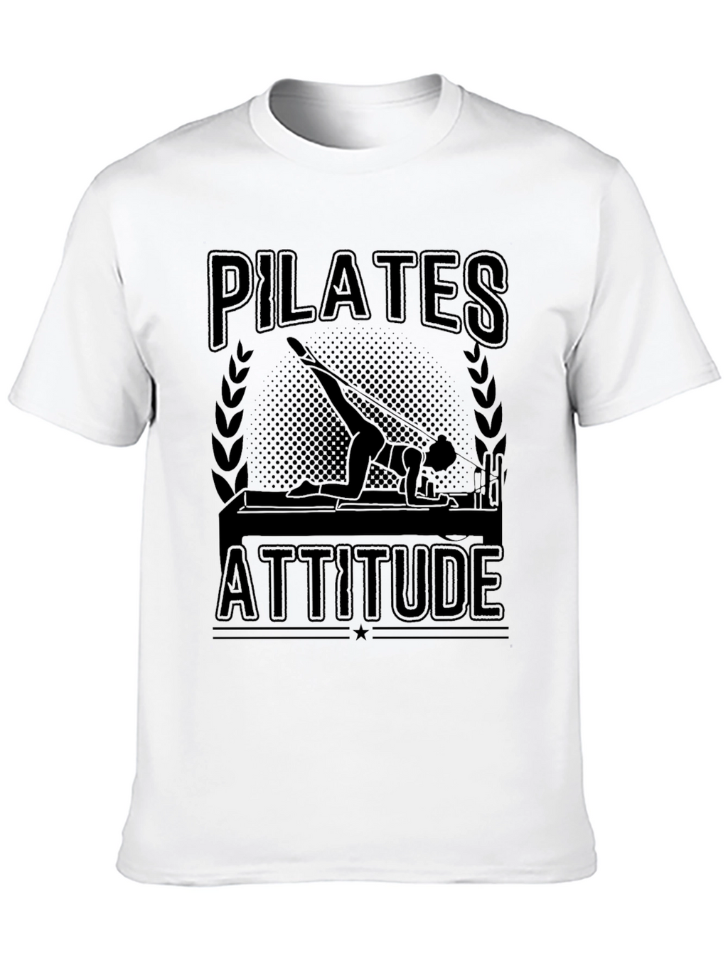 Pilates Attitude Black T-Shirt