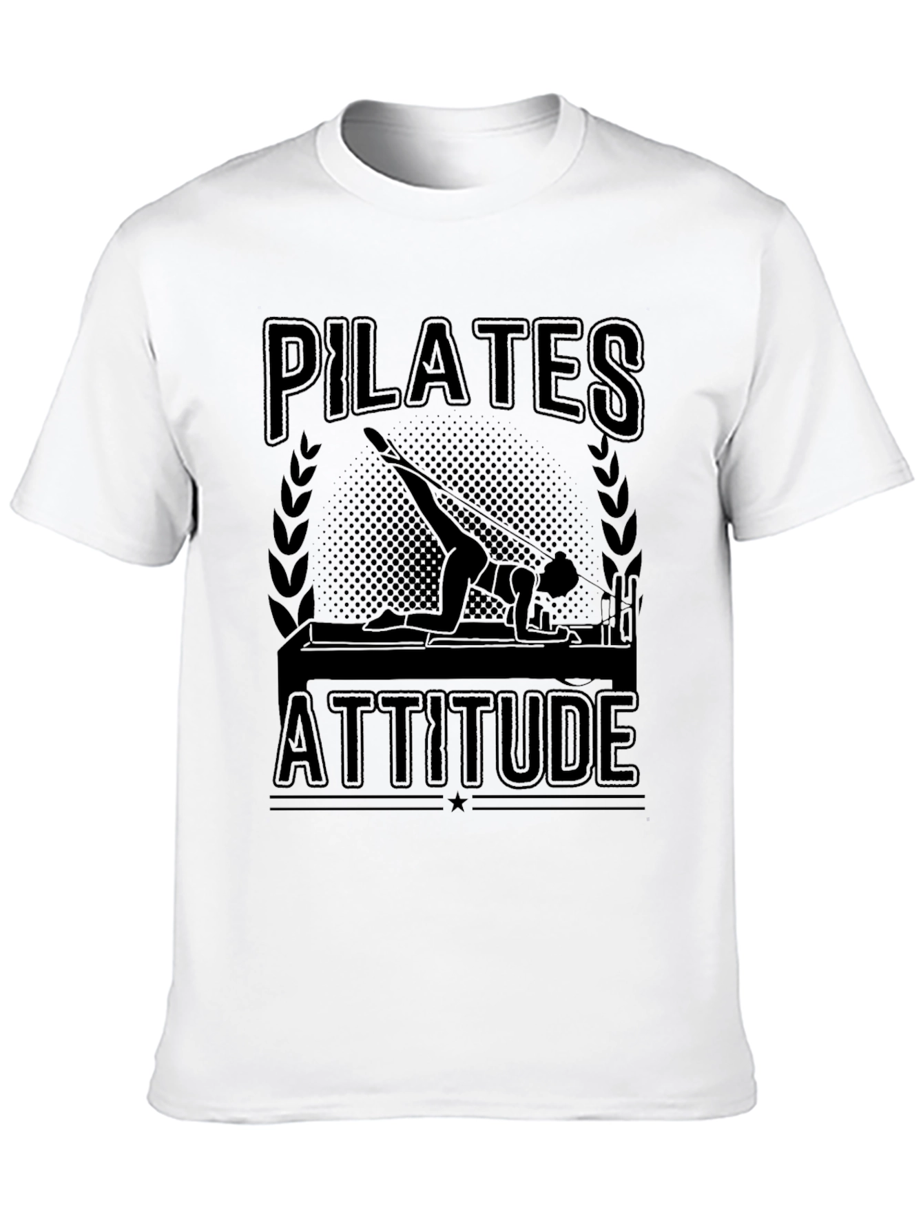 Pilates Attitude Black T-Shirt