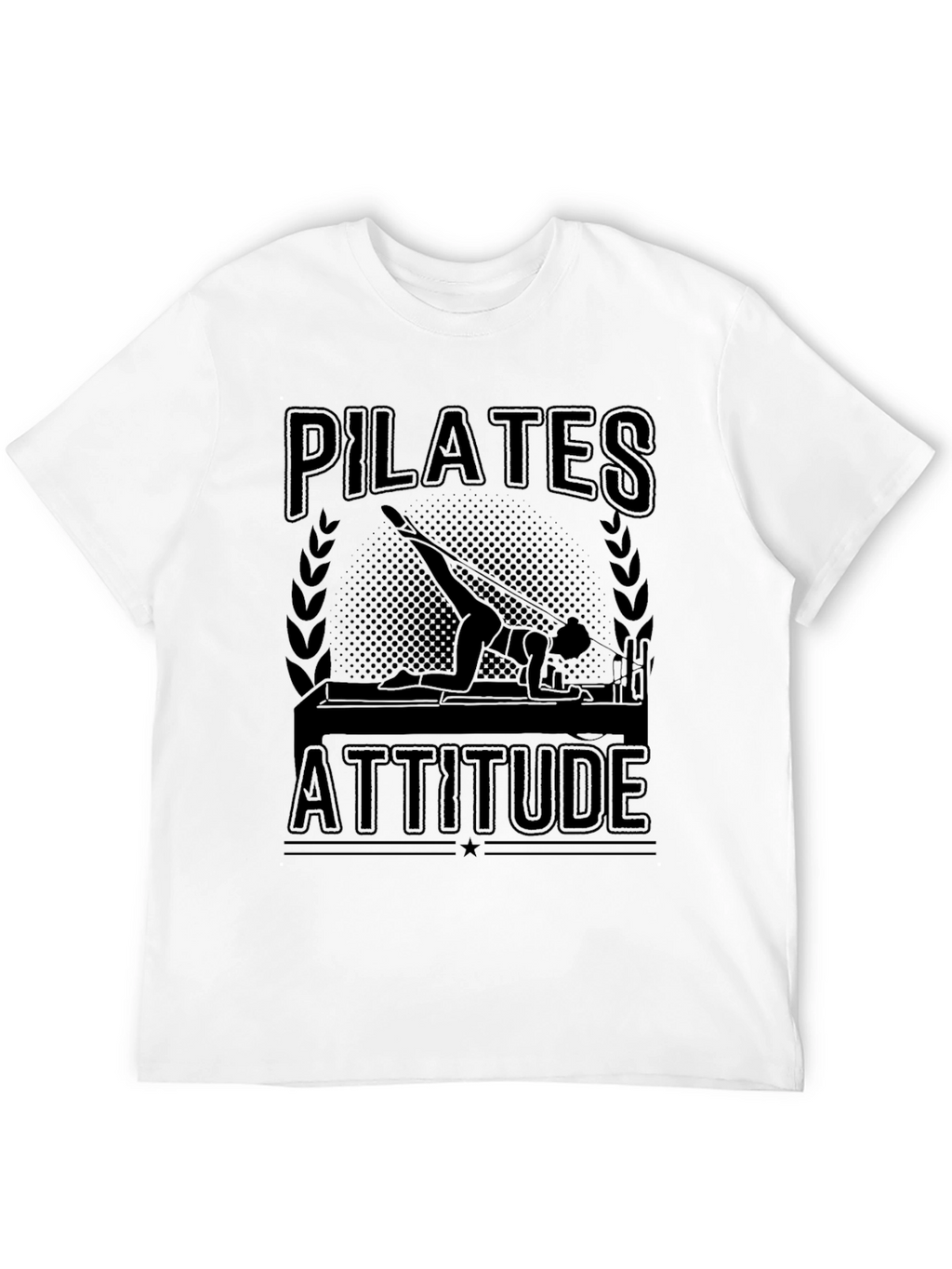 Pilates Attitude Black T-Shirt