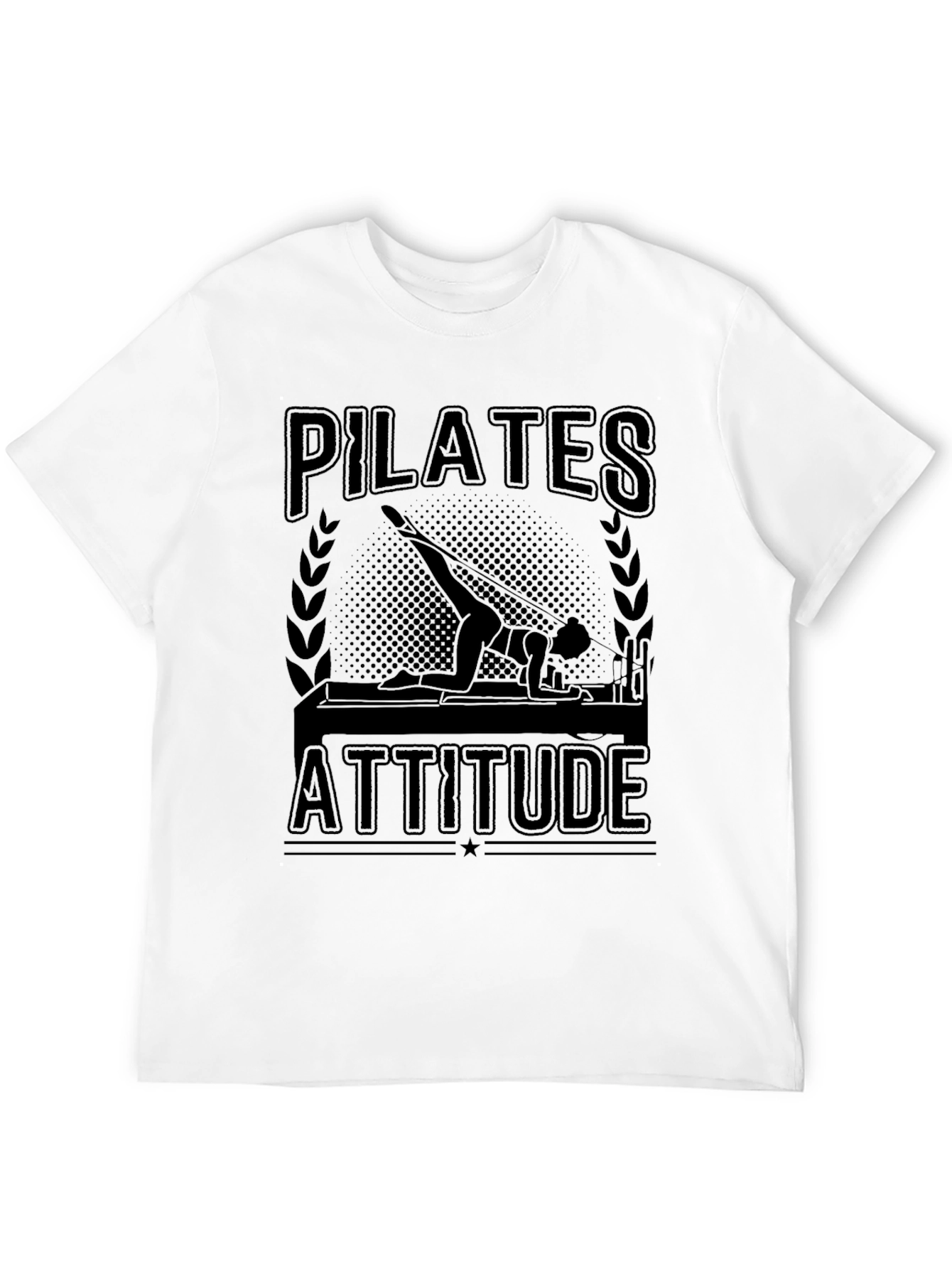 Pilates Attitude Black T-Shirt