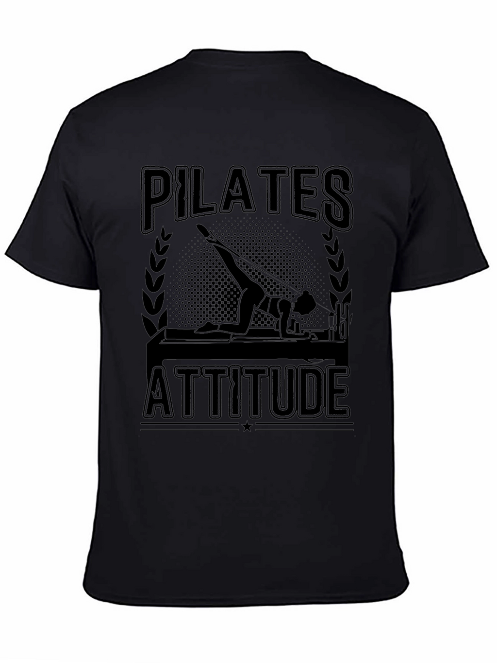 Pilates Attitude Black T-Shirt