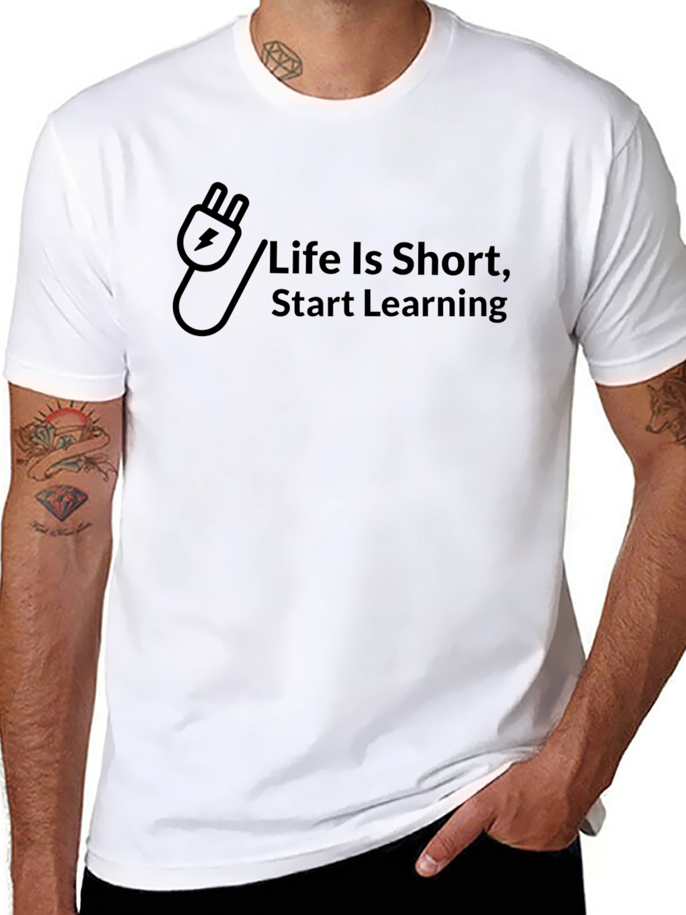 Life Is Short Start Learning T-Shirt