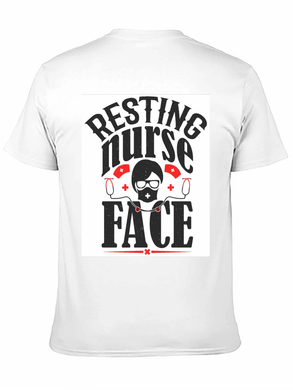 Resting Nurse Face Graphic Tee